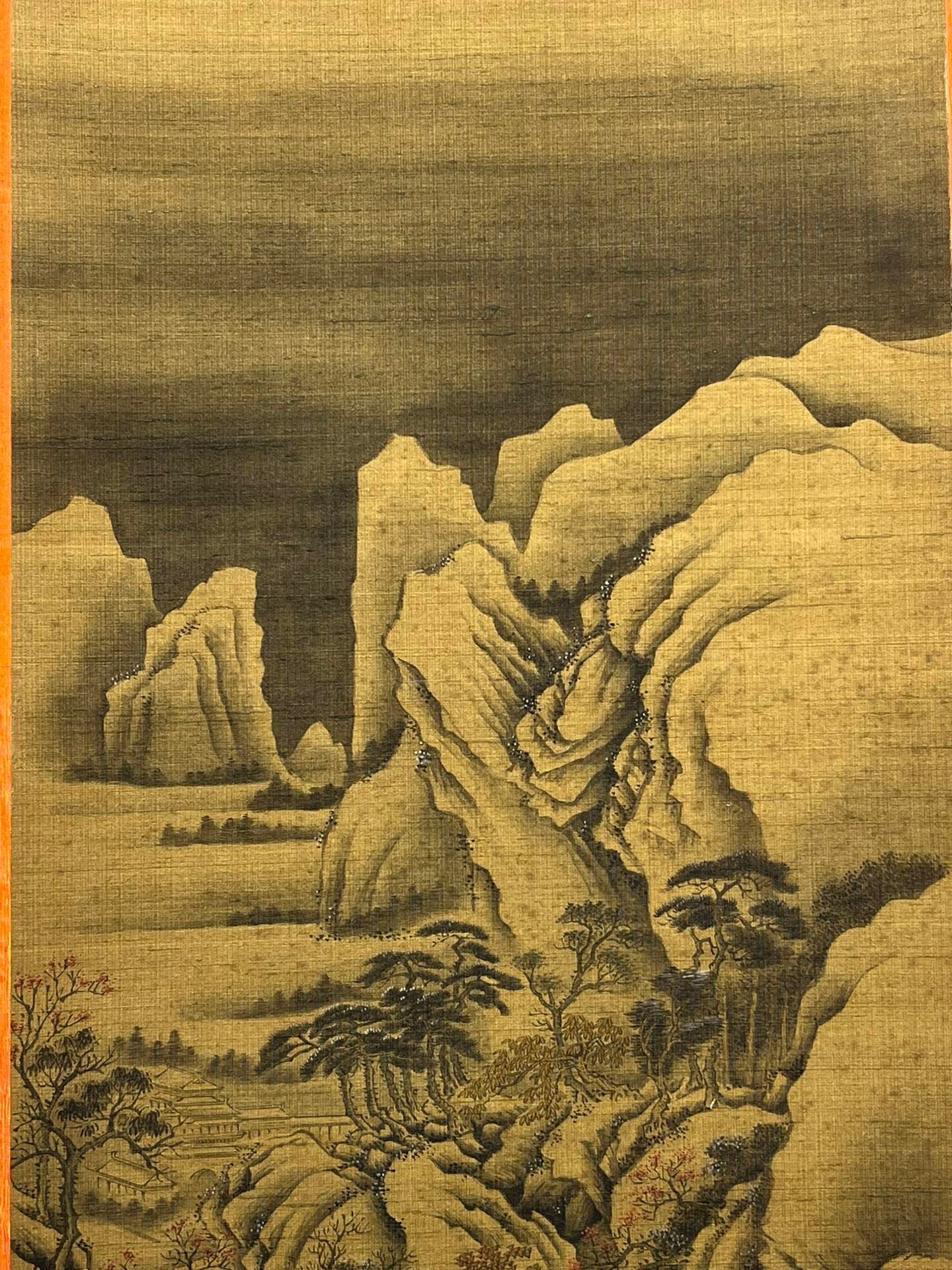 Chinese scroll painting Yan Wengui