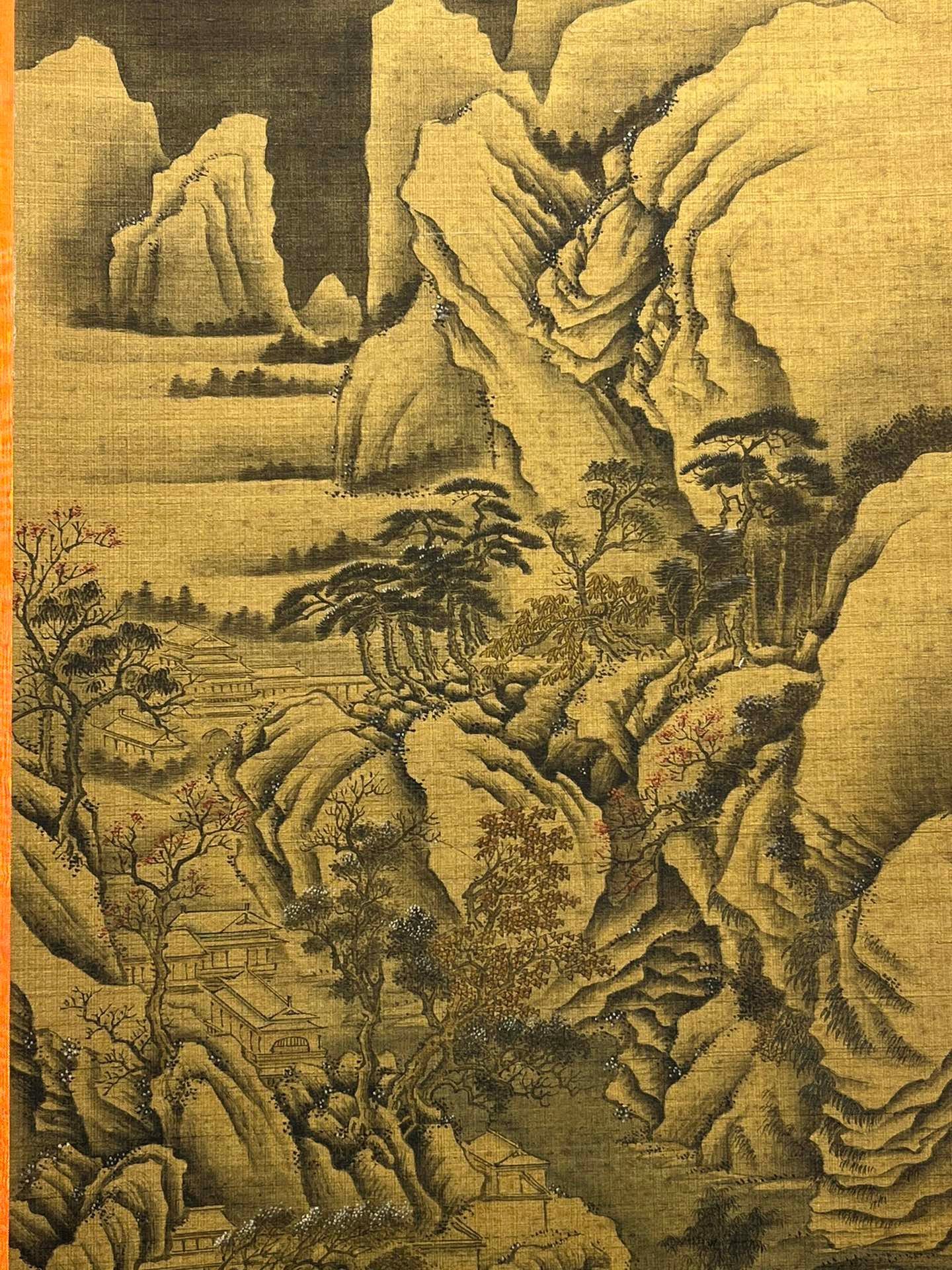 Chinese scroll painting Yan Wengui
