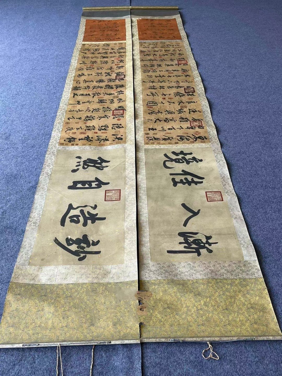 Chinese scroll painting Liu Ling
