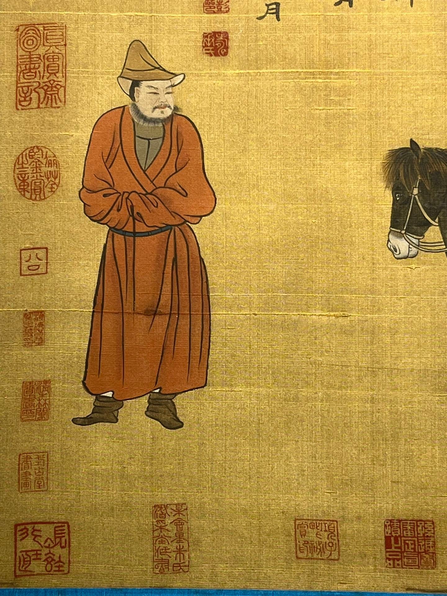 Chinese scroll painting Li Gonglin