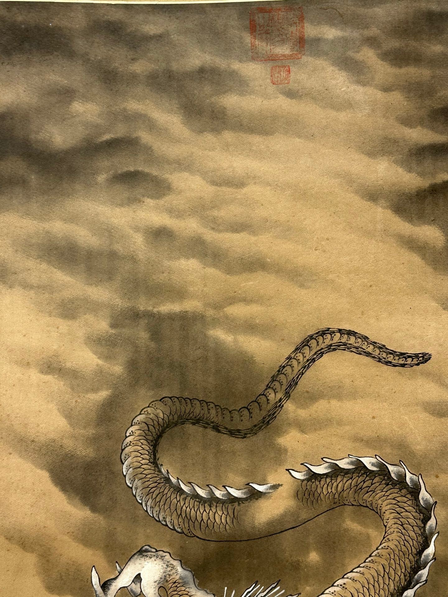 Chinese scroll painting Chen Rong