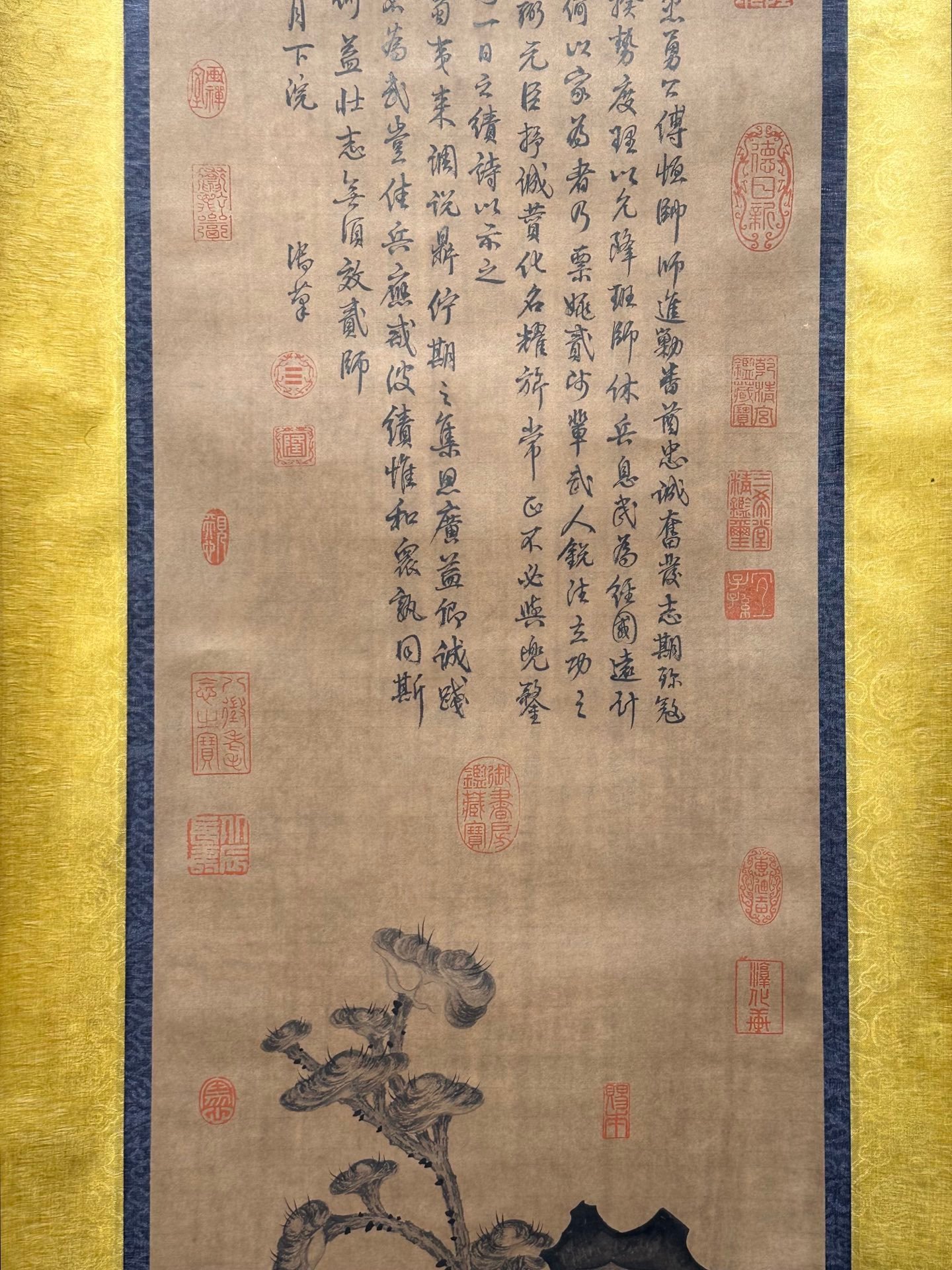 Chinese scroll painting Xu Beihong