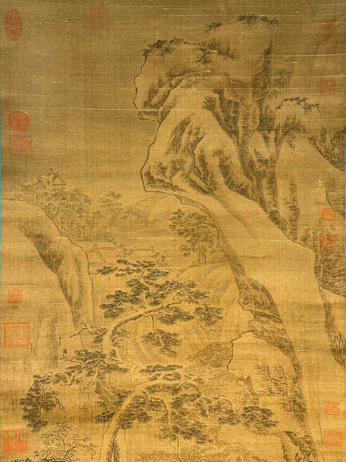 Chinese scroll painting Guan Tong