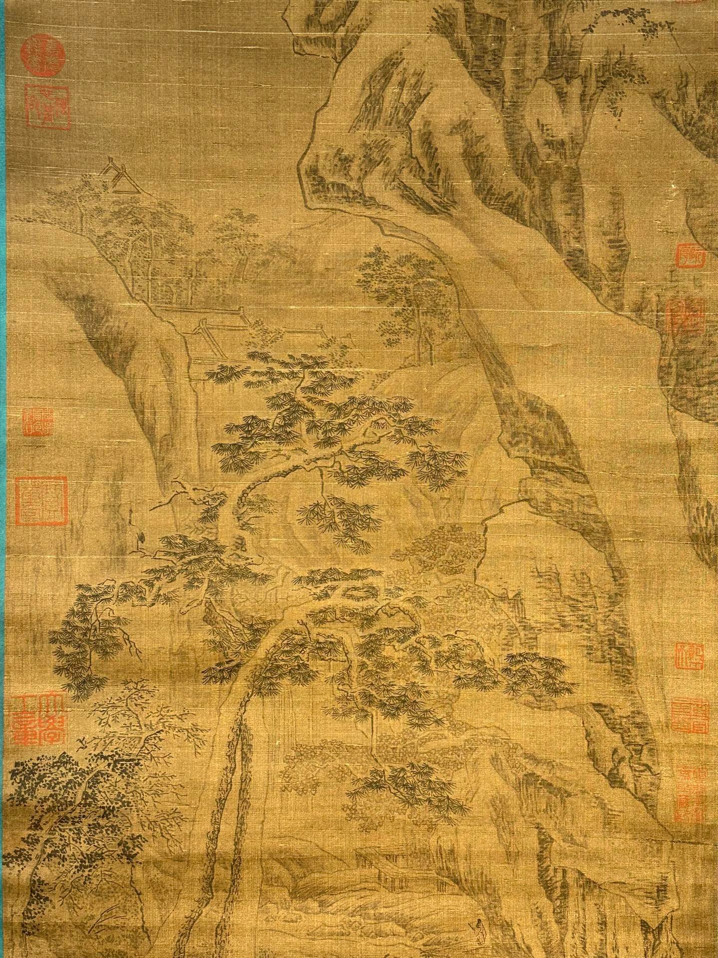 Chinese scroll painting Guan Tong