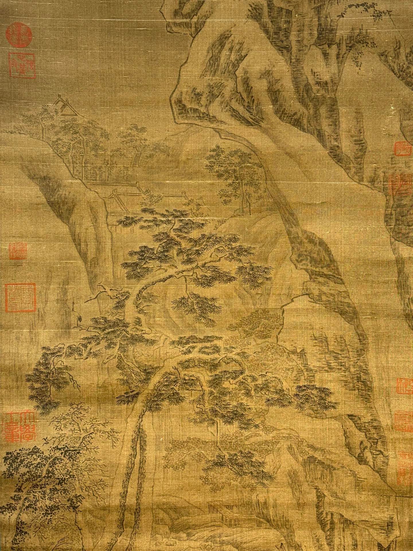 Chinese scroll painting Guan Tong