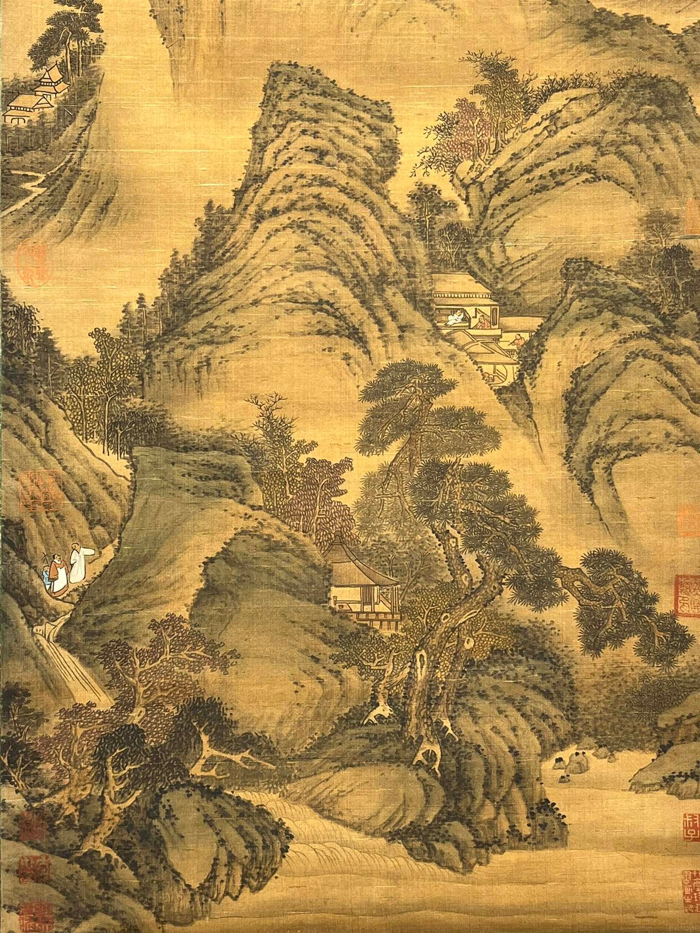 Chinese scroll painting Dong Yuan