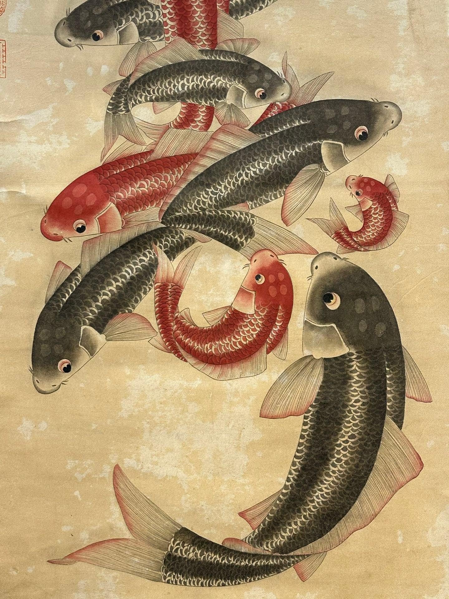 Chinese scroll painting Aisin Gioro Zaiqian