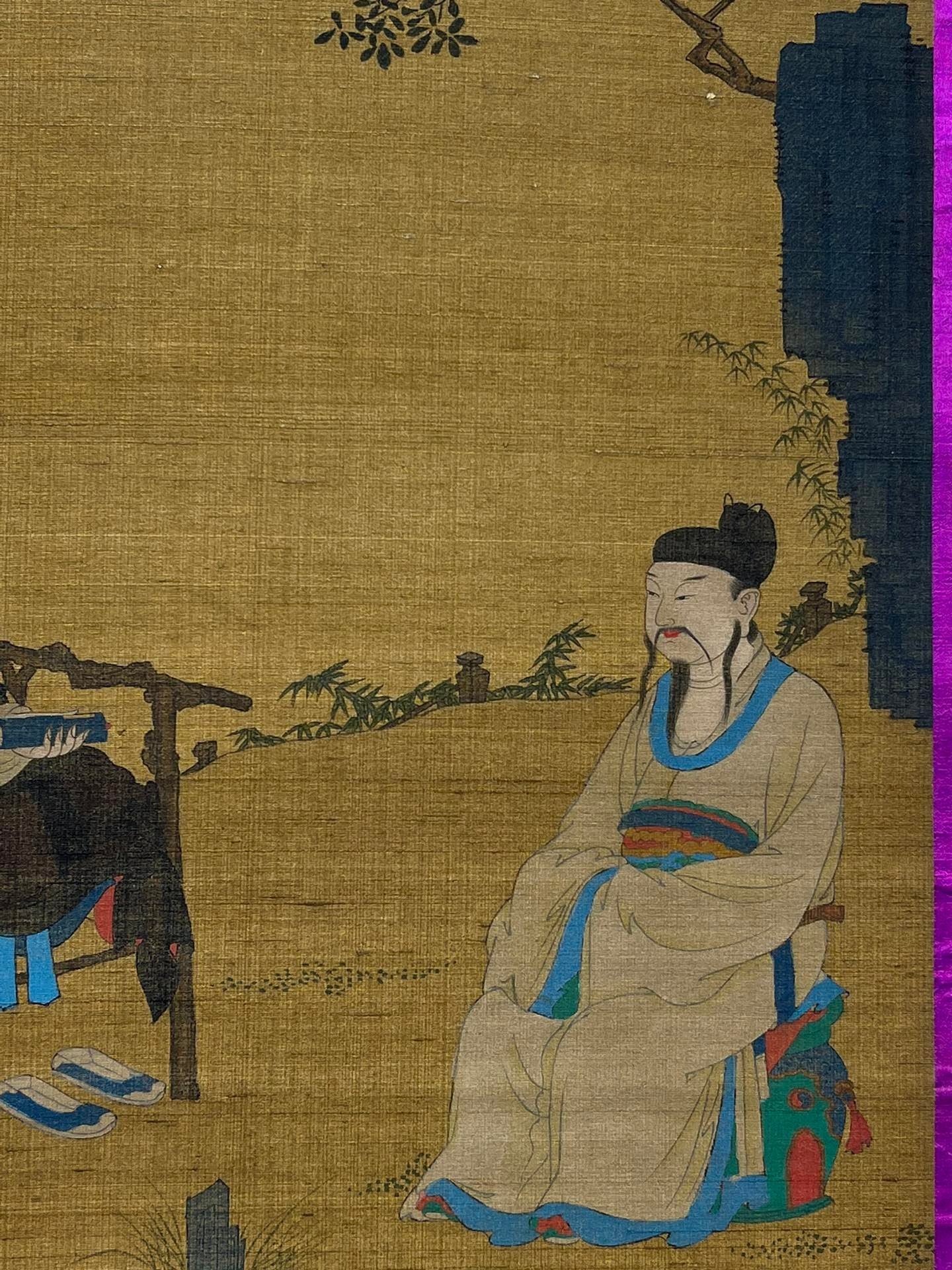 Chinese scroll painting Liu Songnian