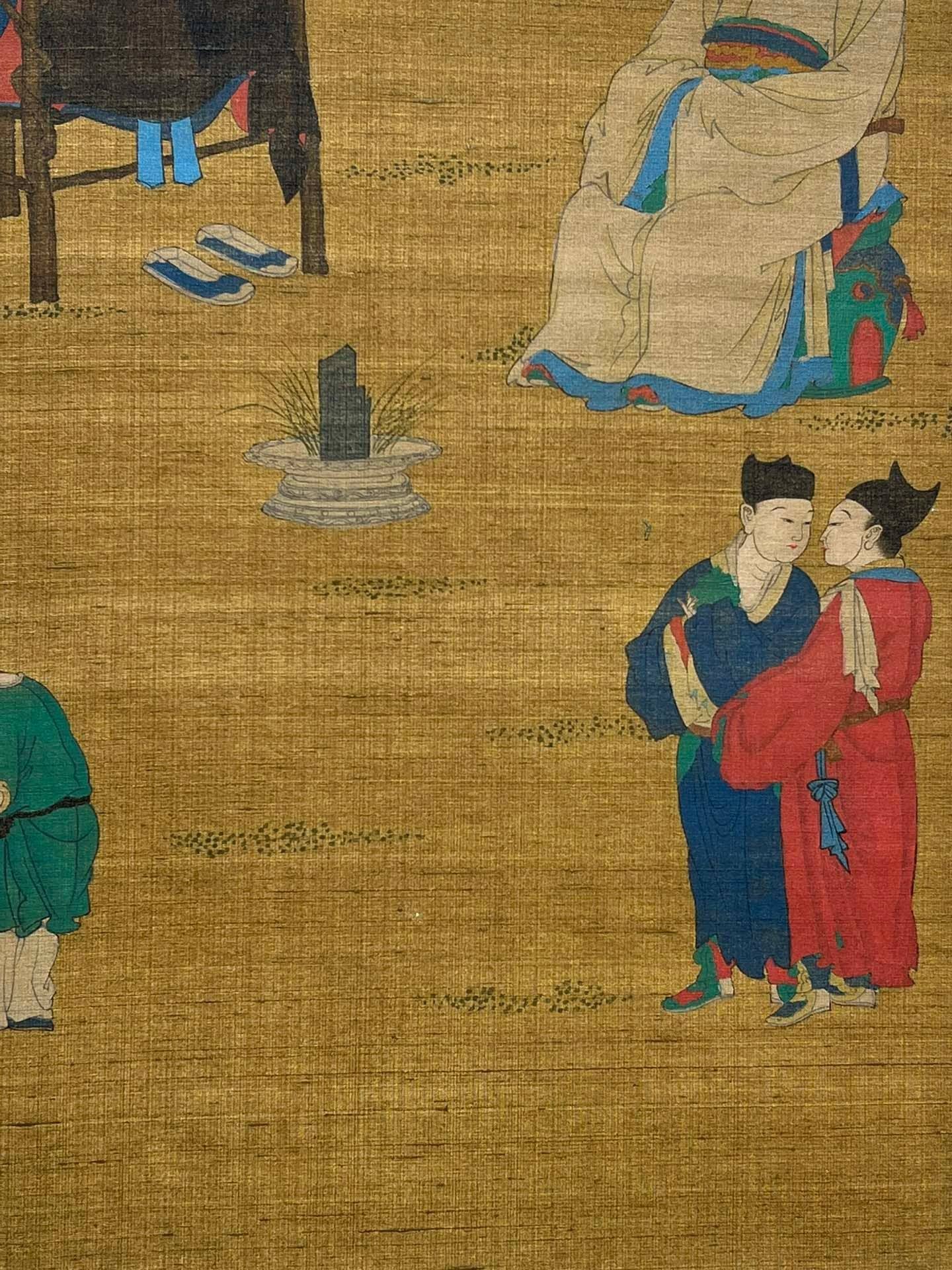 Chinese scroll painting Liu Songnian