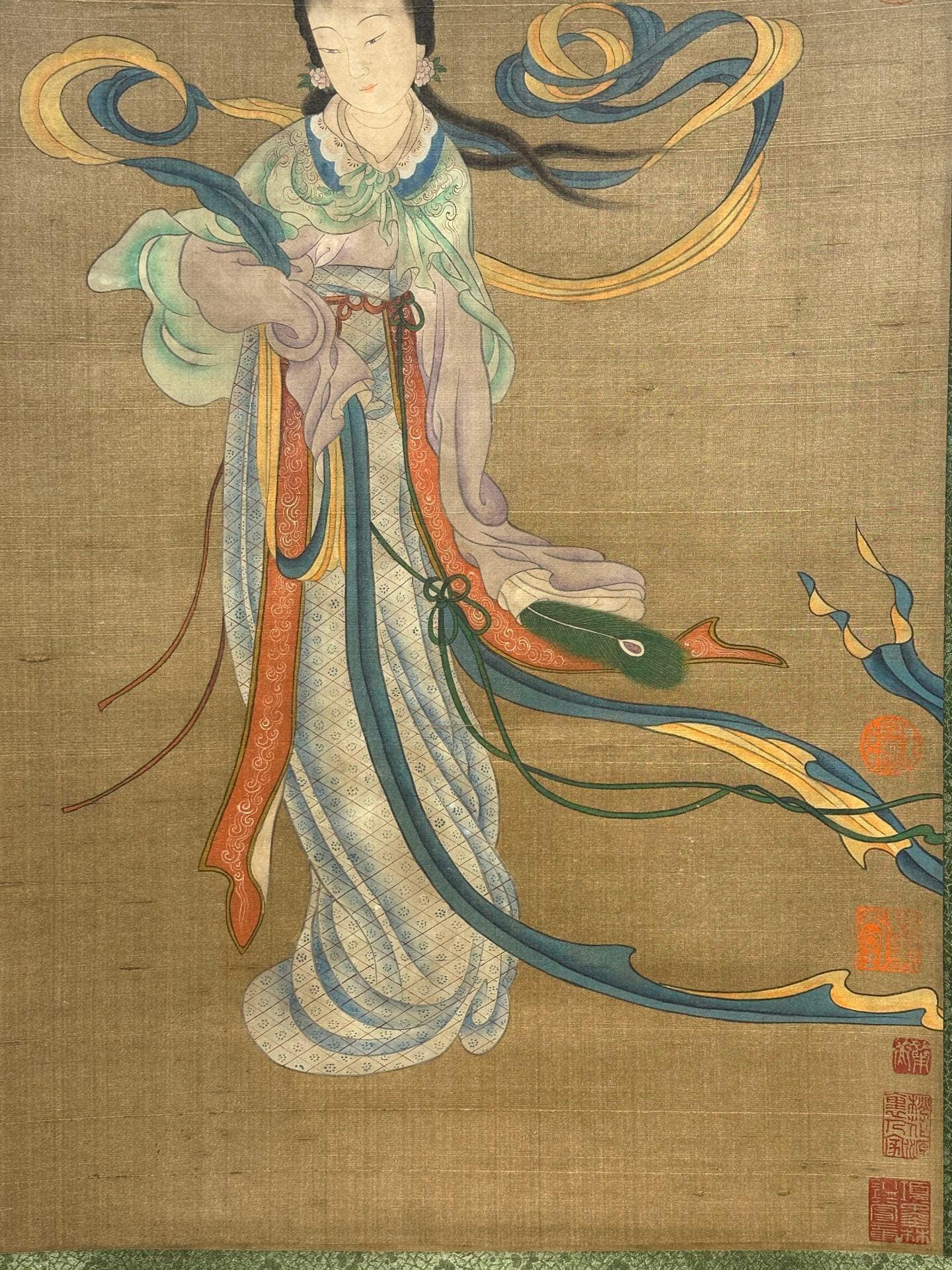 Chinese scroll painting Tang Yin