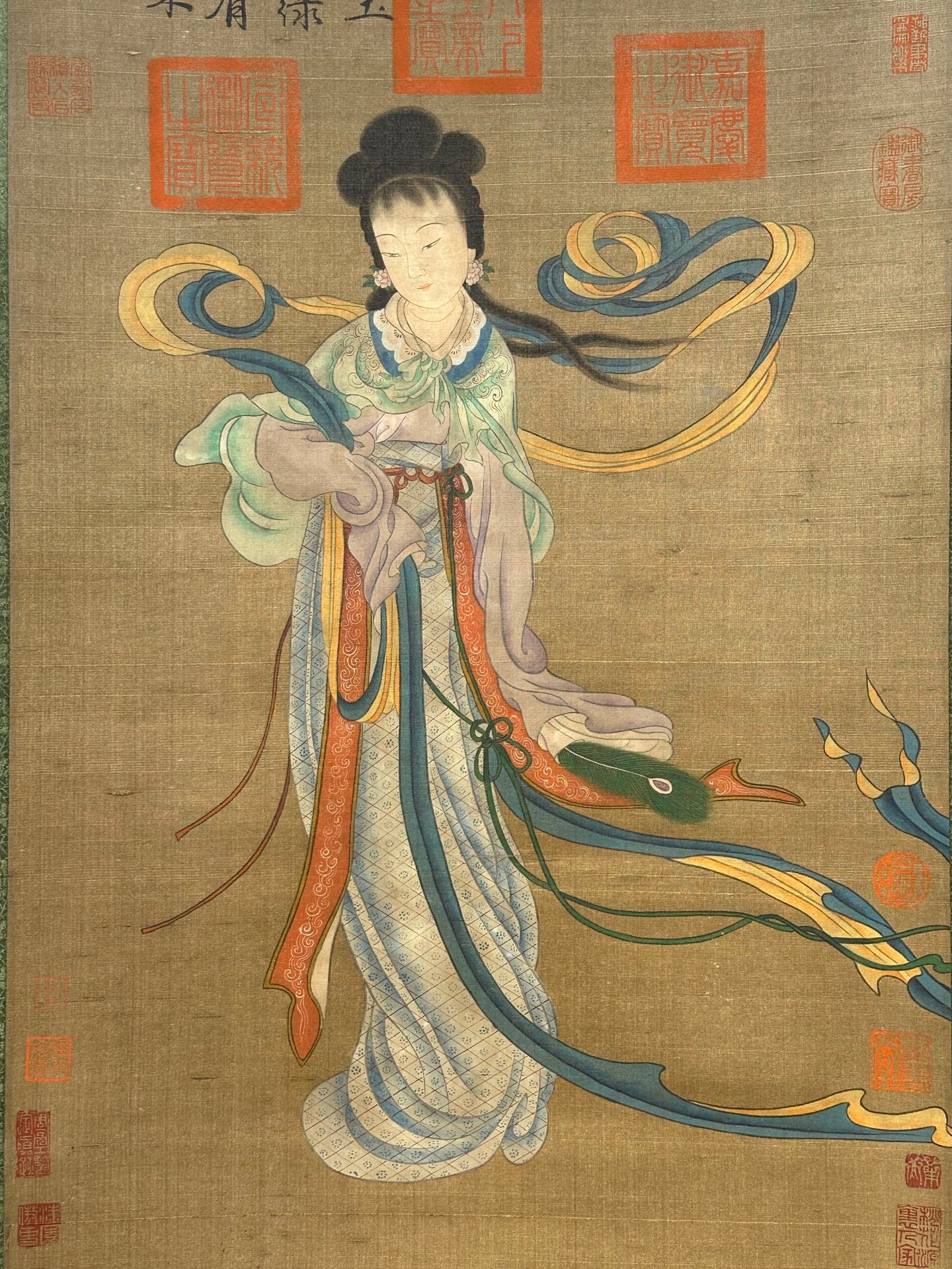 Chinese scroll painting Tang Yin