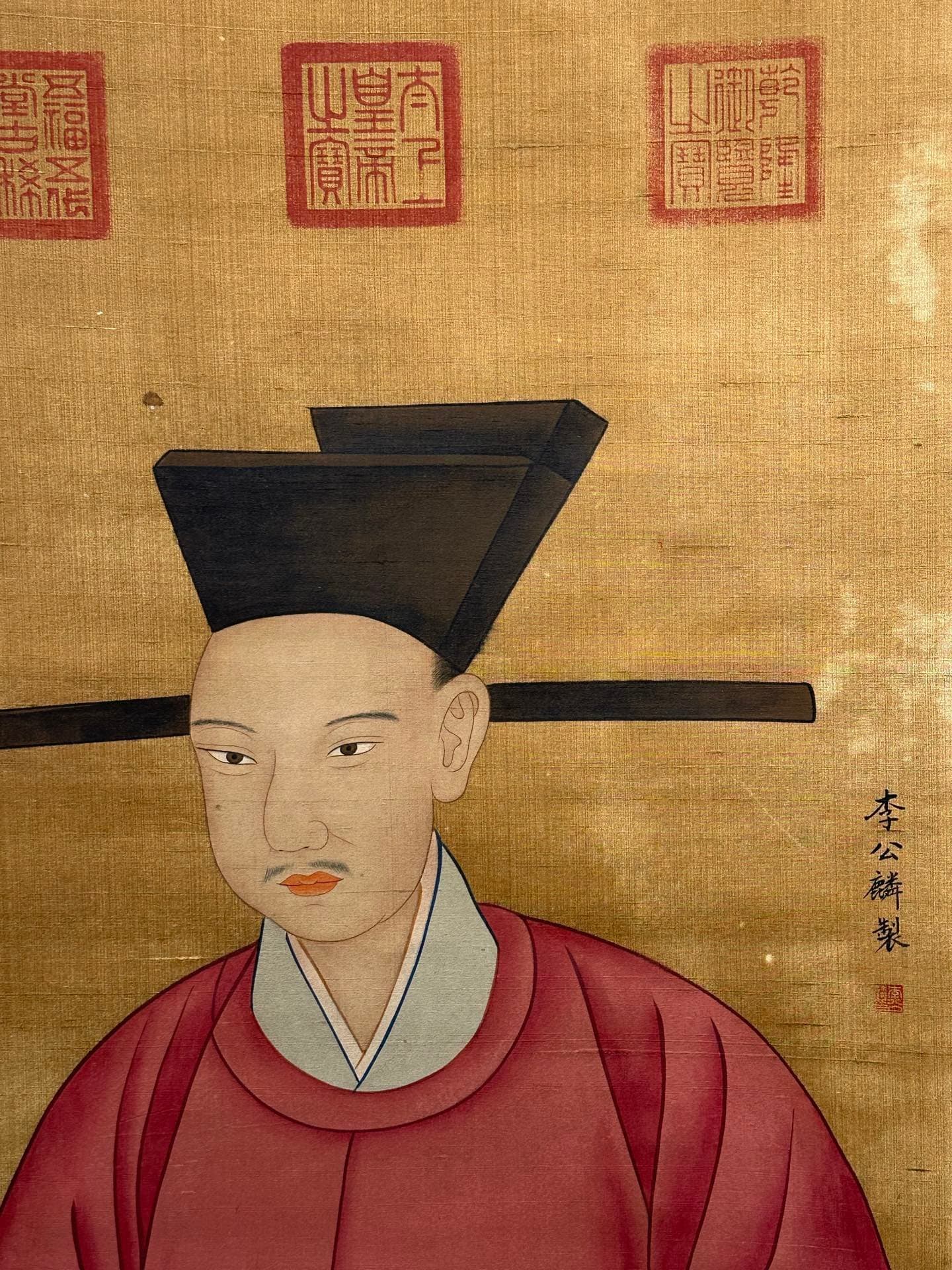 Chinese scroll painting Li Gonglin