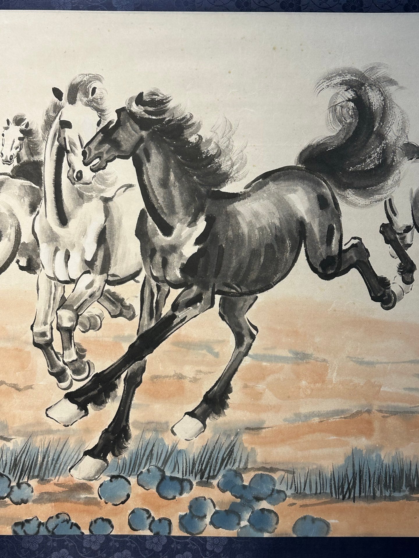 Chinese scroll painting Xu Beihong
