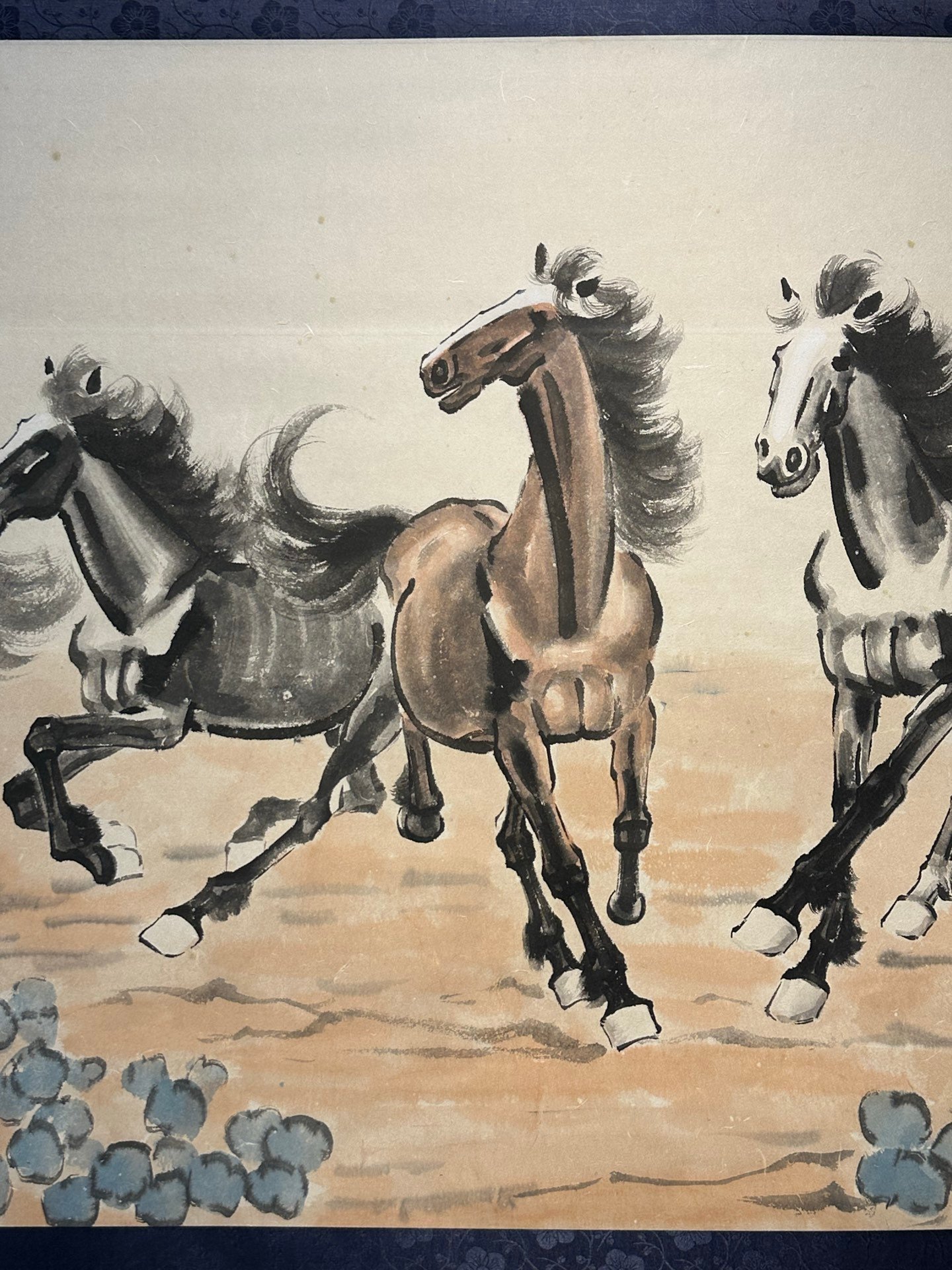 Chinese scroll painting Xu Beihong