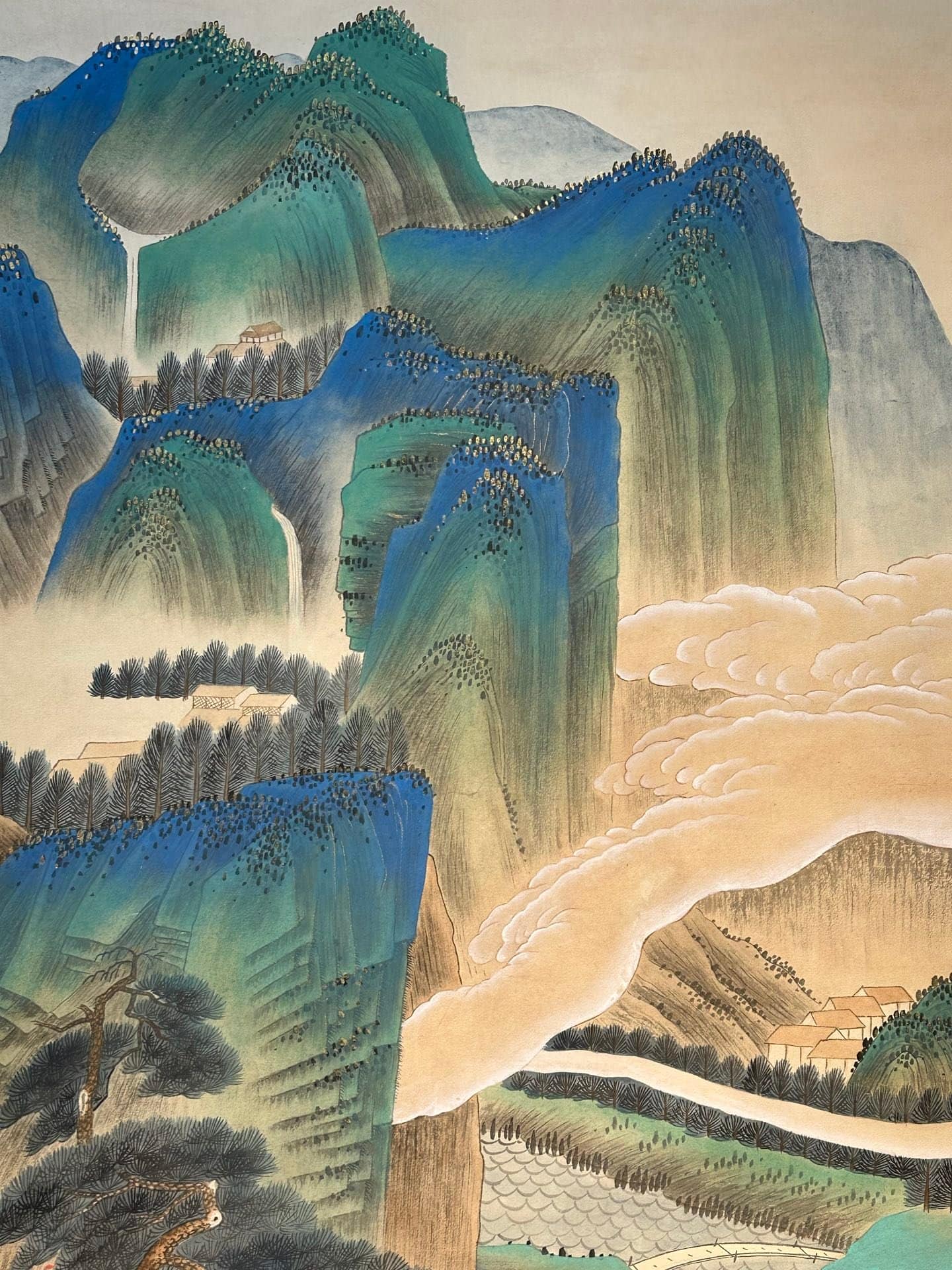 Chinese scroll painting Zhang Daqian