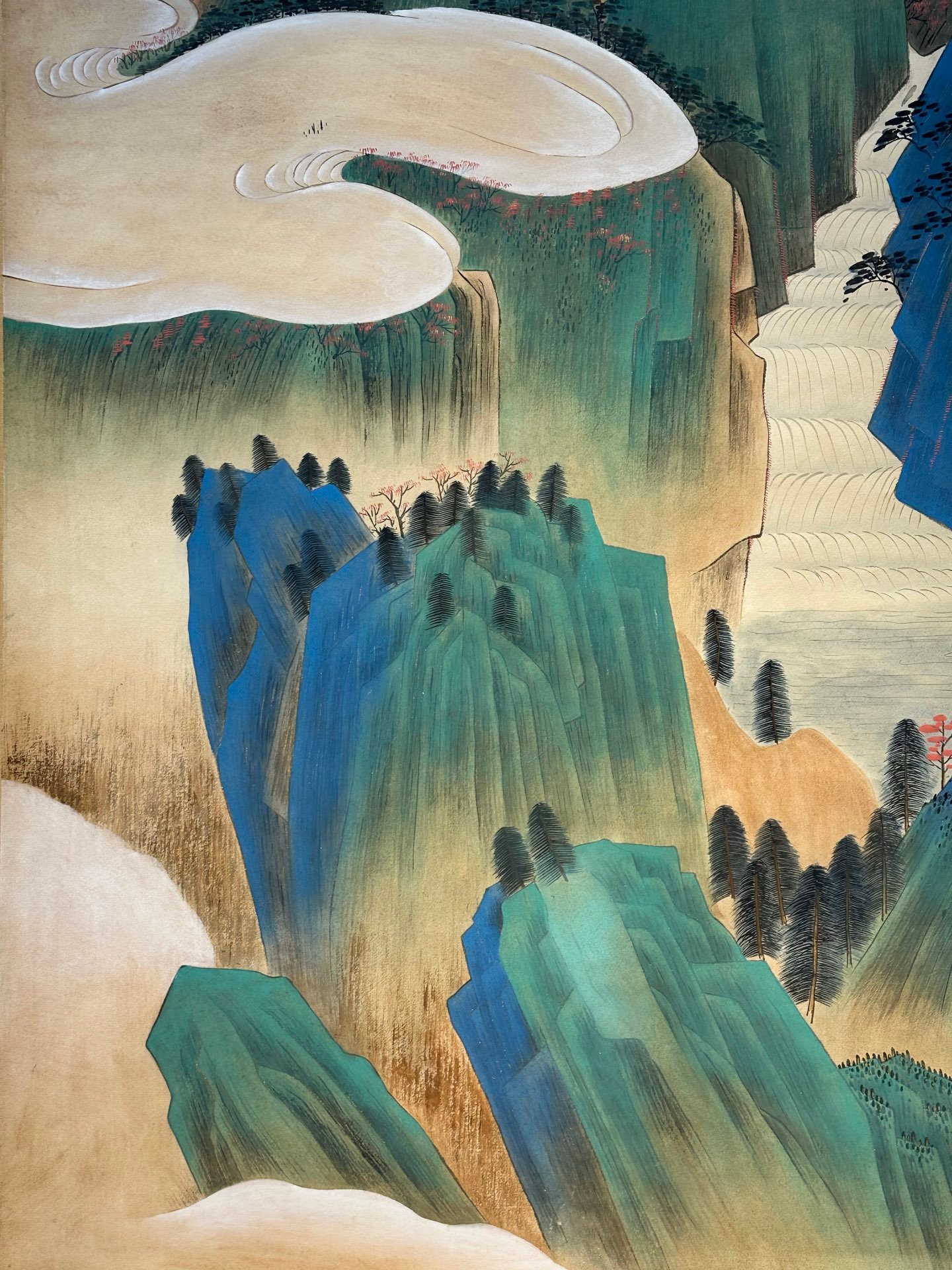 Chinese scroll painting Zhang Daqian