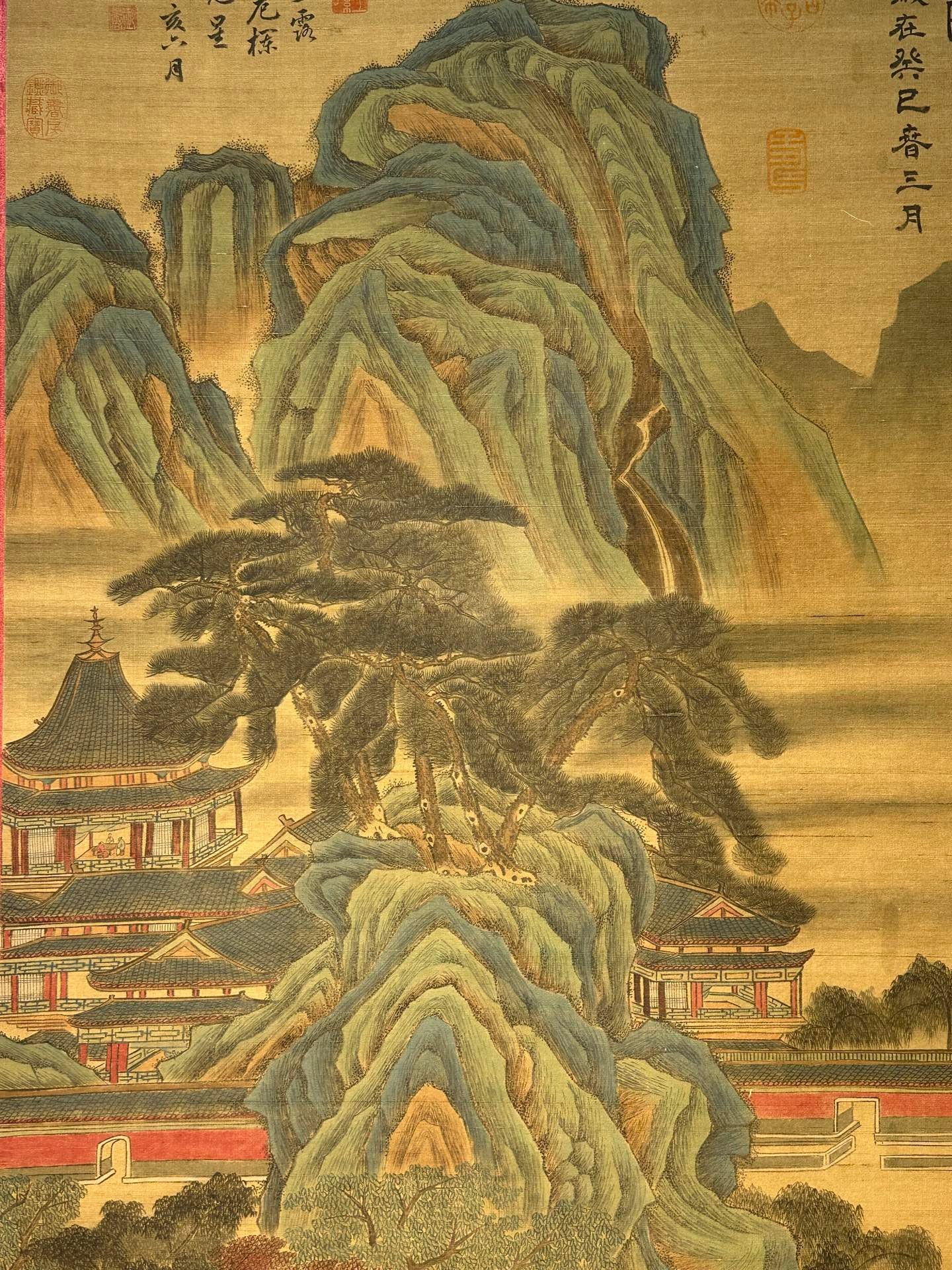 Chinese scroll painting Wu Zetian