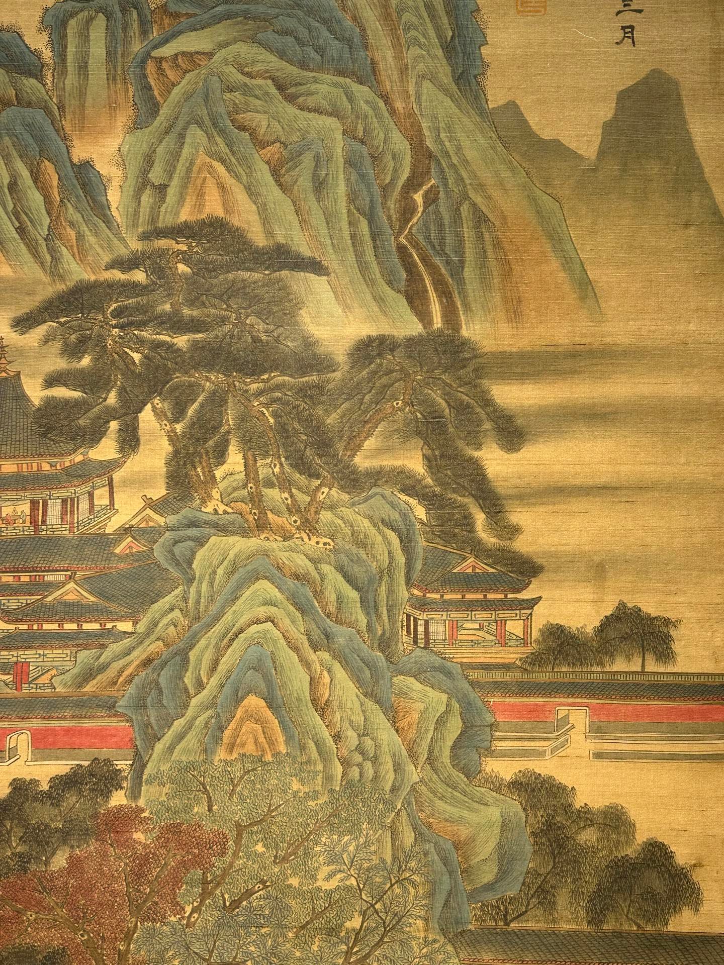 Chinese scroll painting Wu Zetian