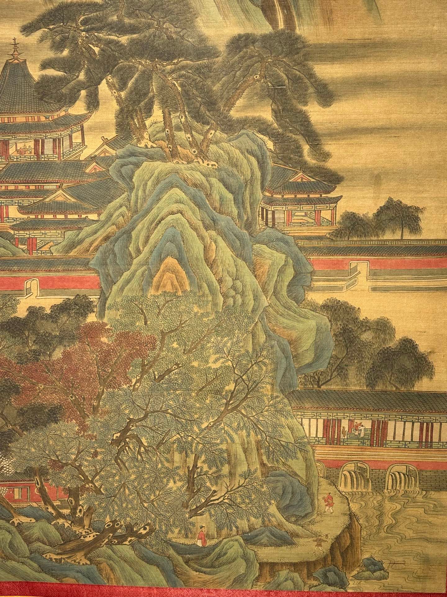 Chinese scroll painting Wu Zetian