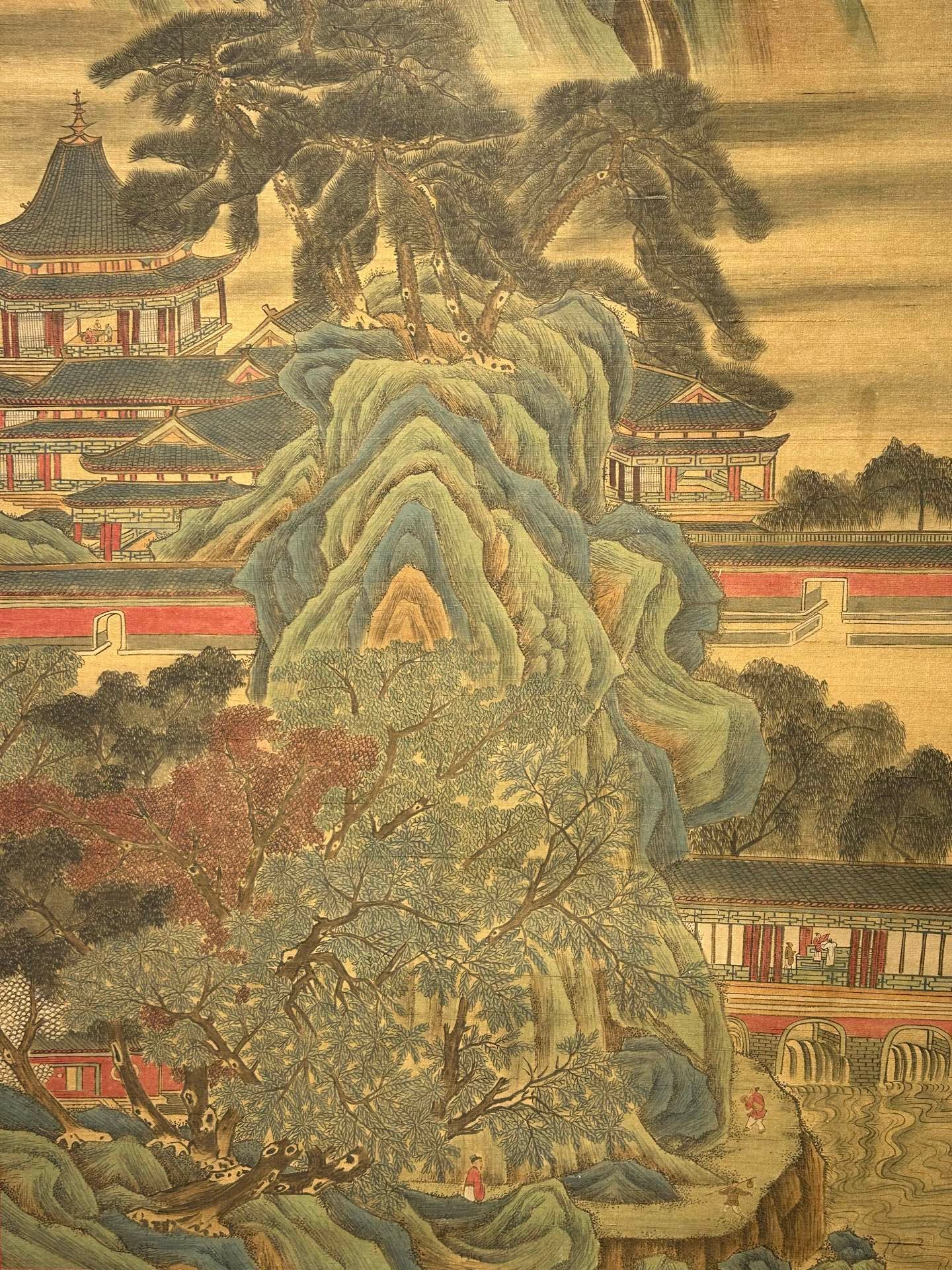 Chinese scroll painting Wu Zetian