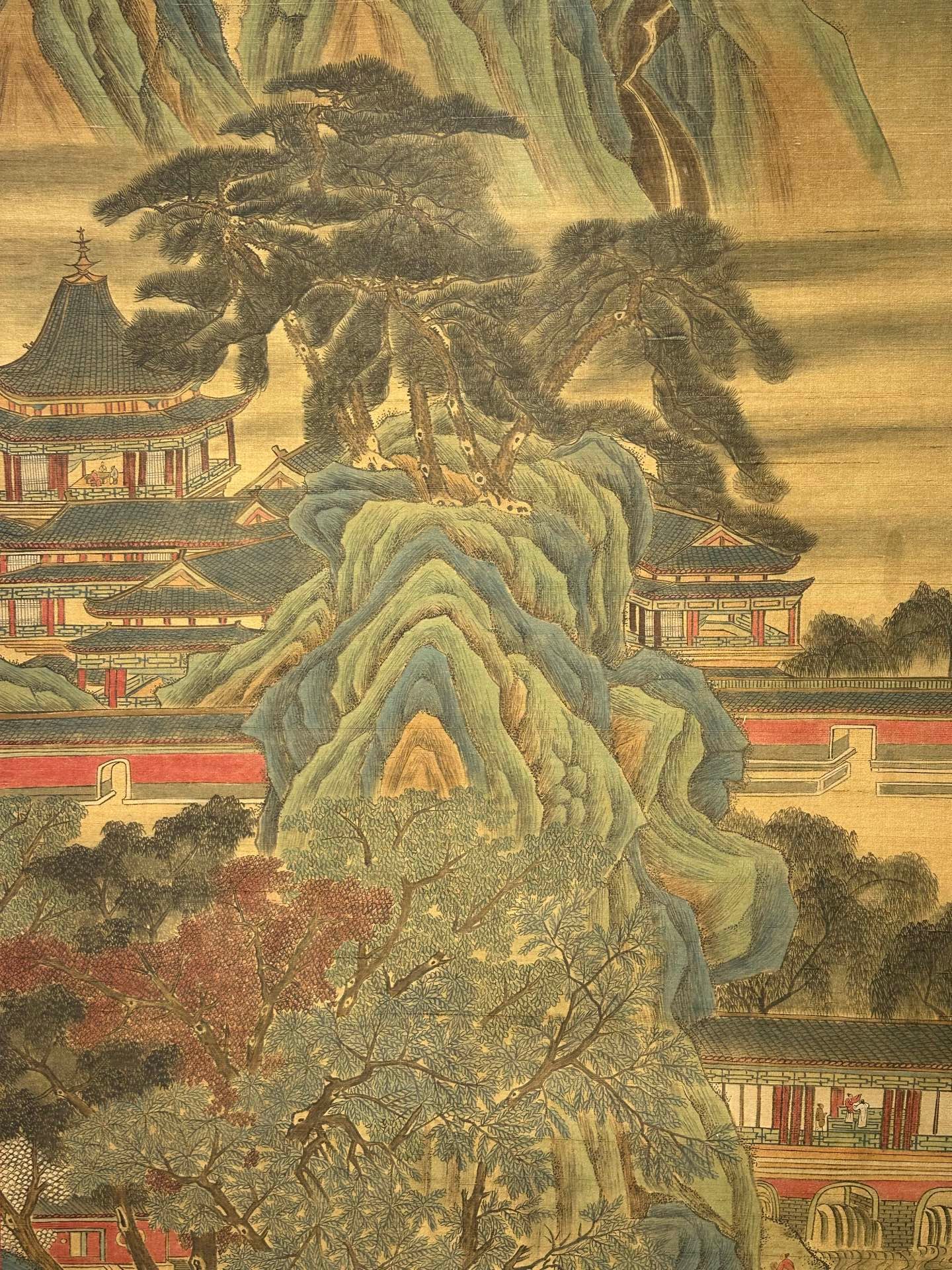 Chinese scroll painting Wu Zetian