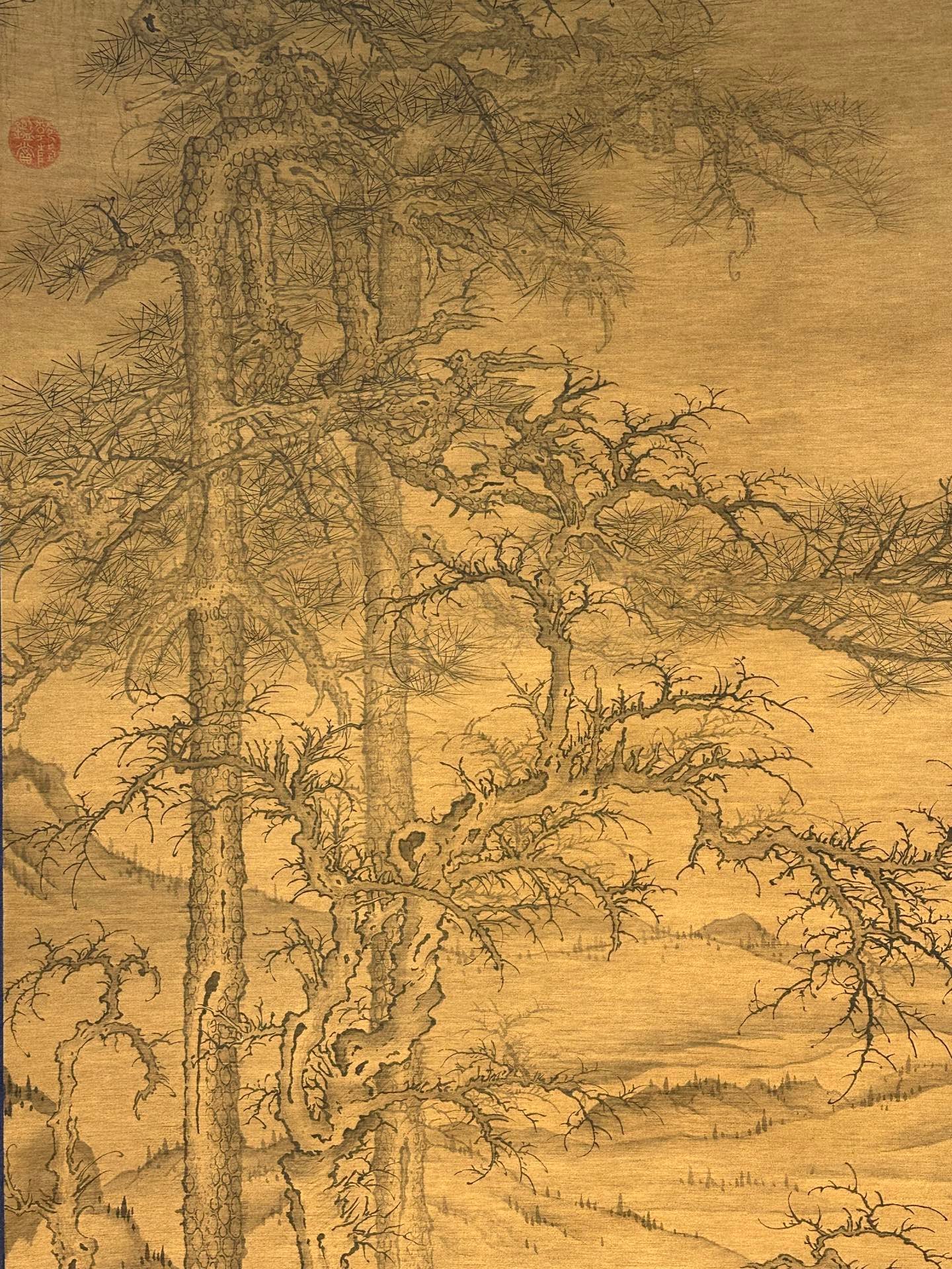 Chinese scroll painting Li Cheng