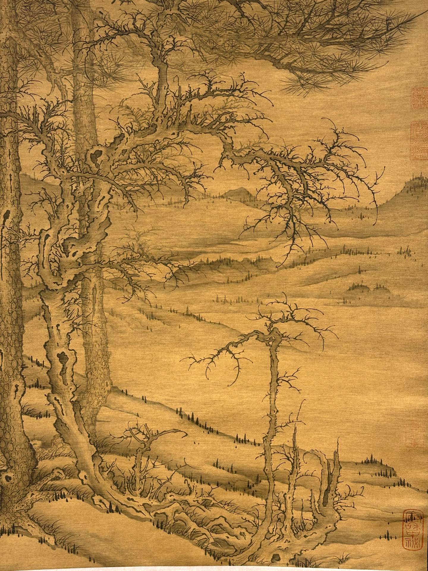 Chinese scroll painting Li Cheng