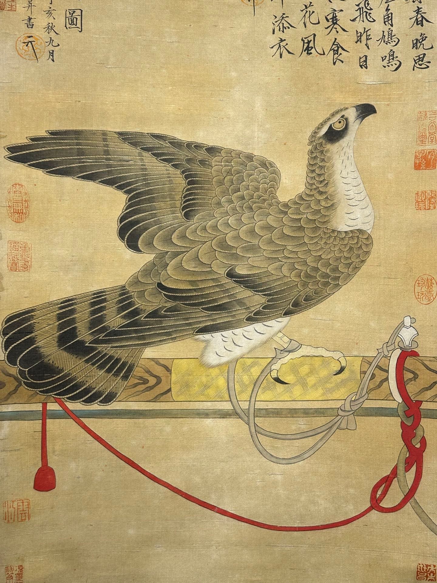 Chinese scroll painting Song Huizong