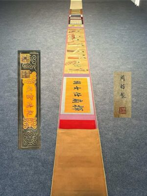 Chinese scroll painting Zhou Fang