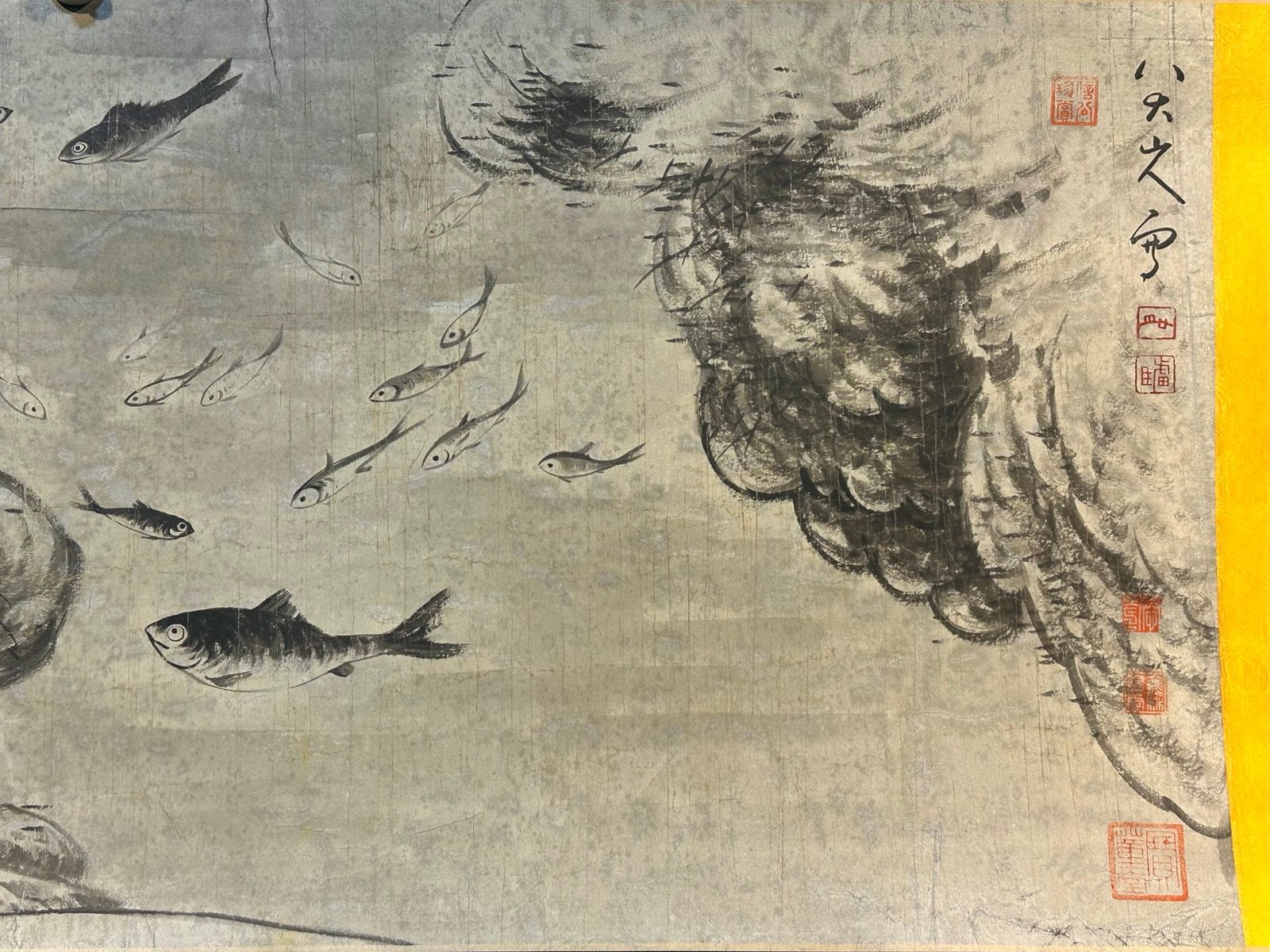 Chinese scroll painting Ba Da Shan Ren