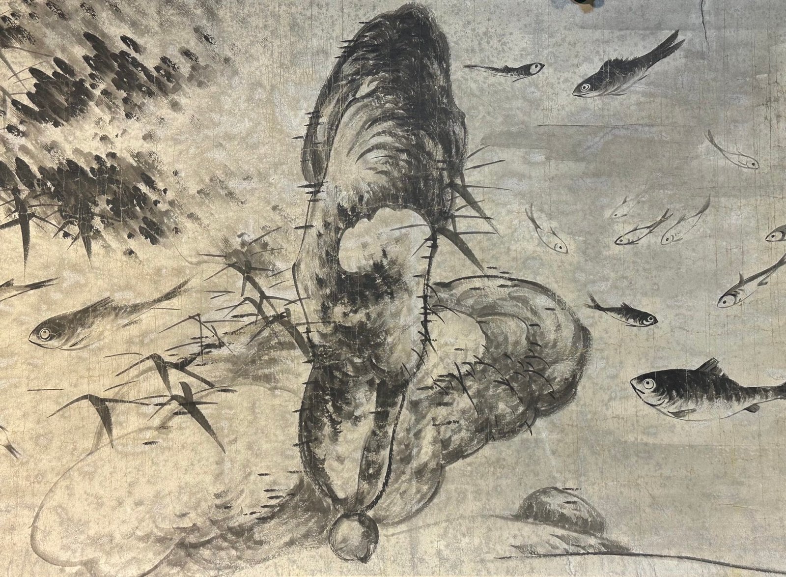 Chinese scroll painting Ba Da Shan Ren