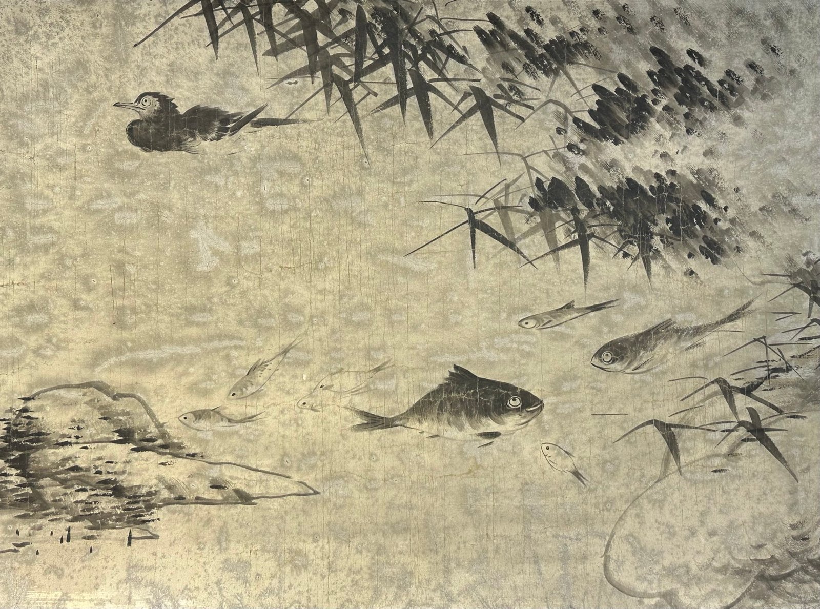 Chinese scroll painting Ba Da Shan Ren