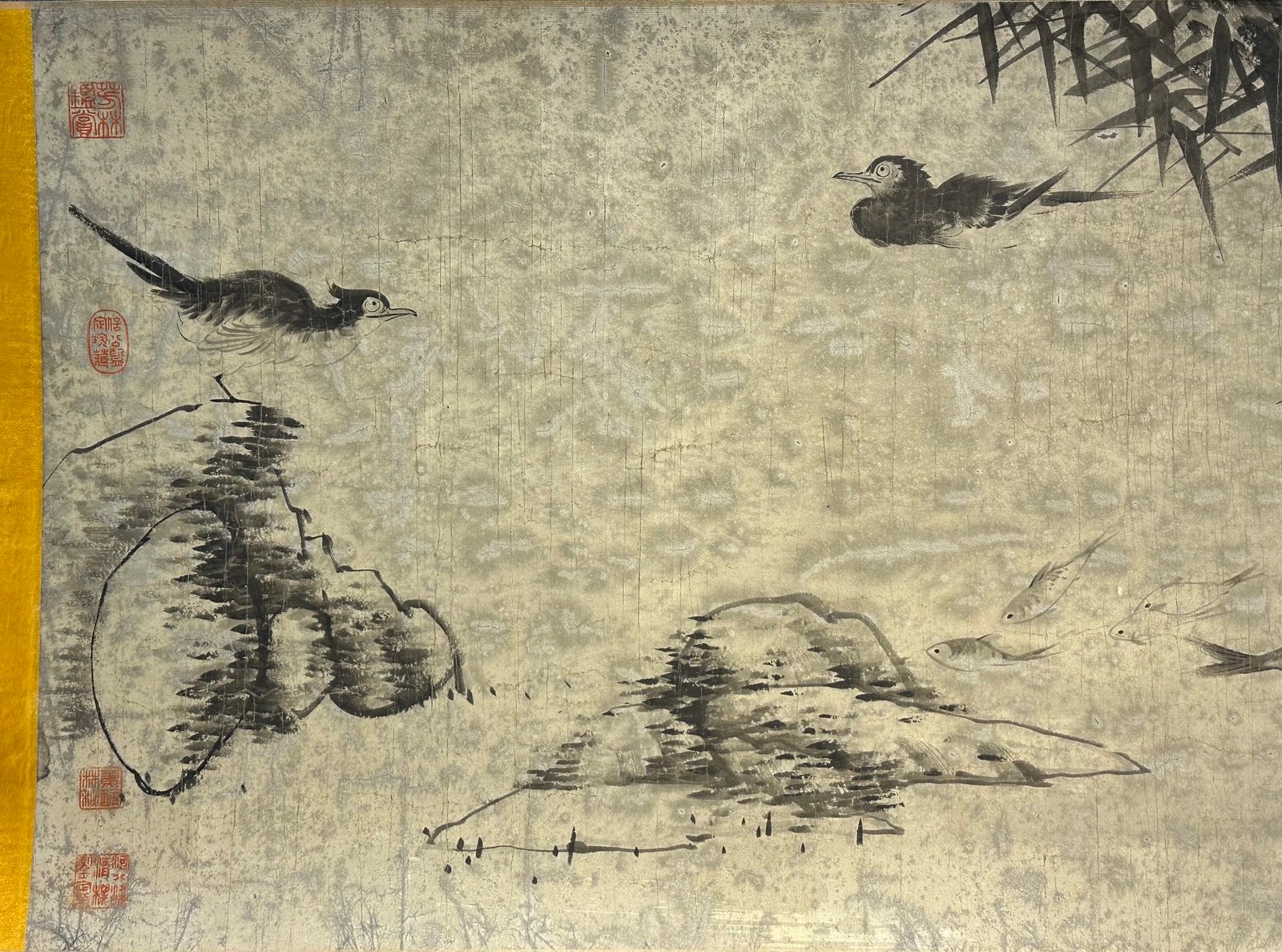 Chinese scroll painting Ba Da Shan Ren