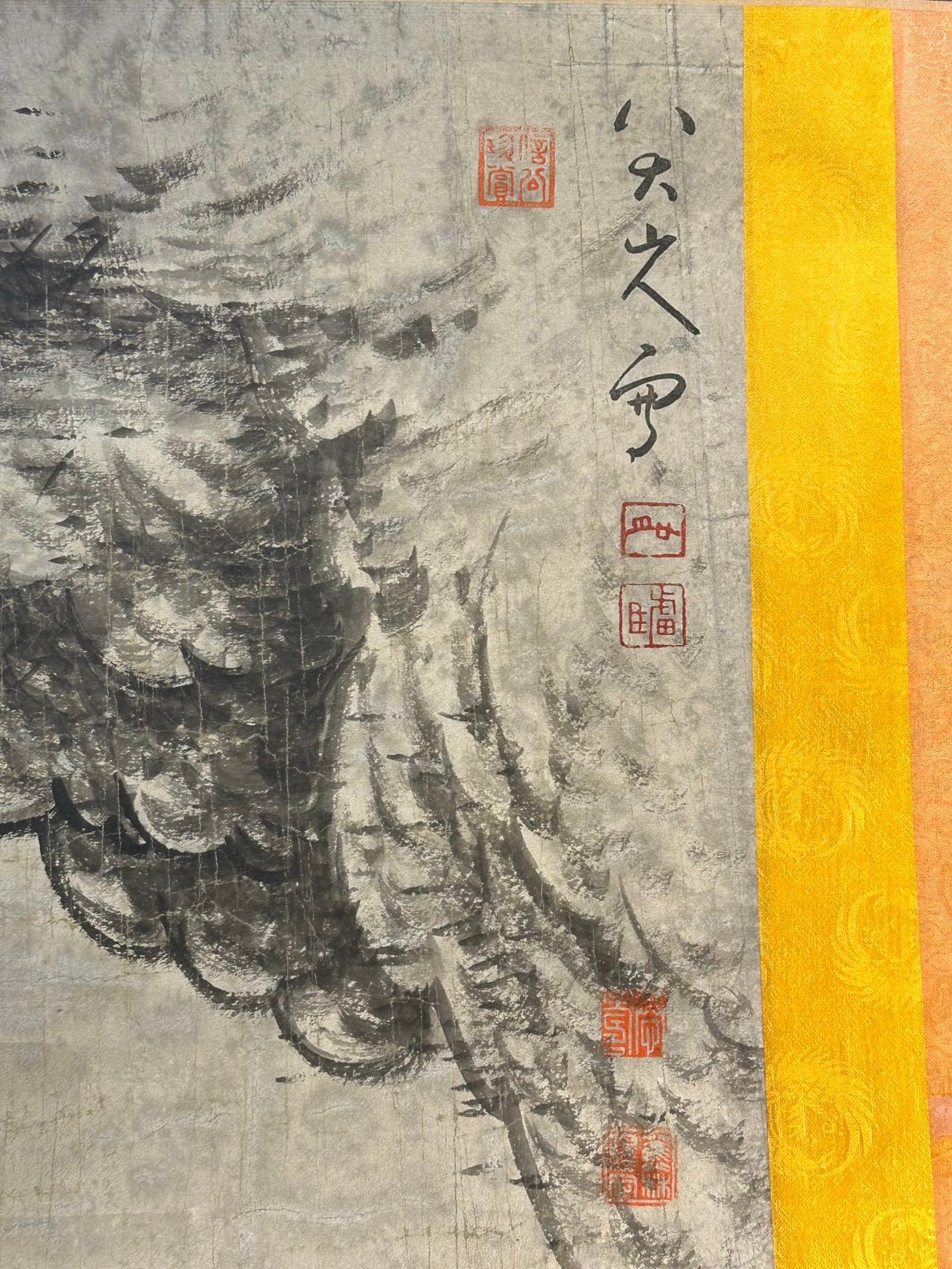 Chinese scroll painting Ba Da Shan Ren
