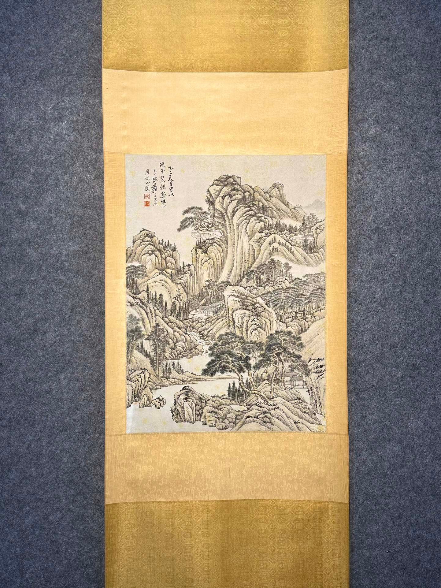 Chinese scroll painting Zhang Daqian