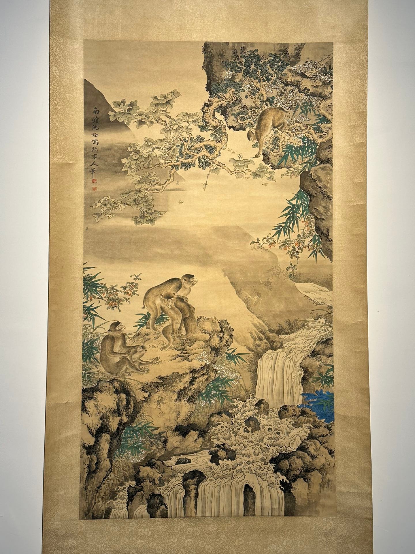Chinese scroll painting Shen Quan