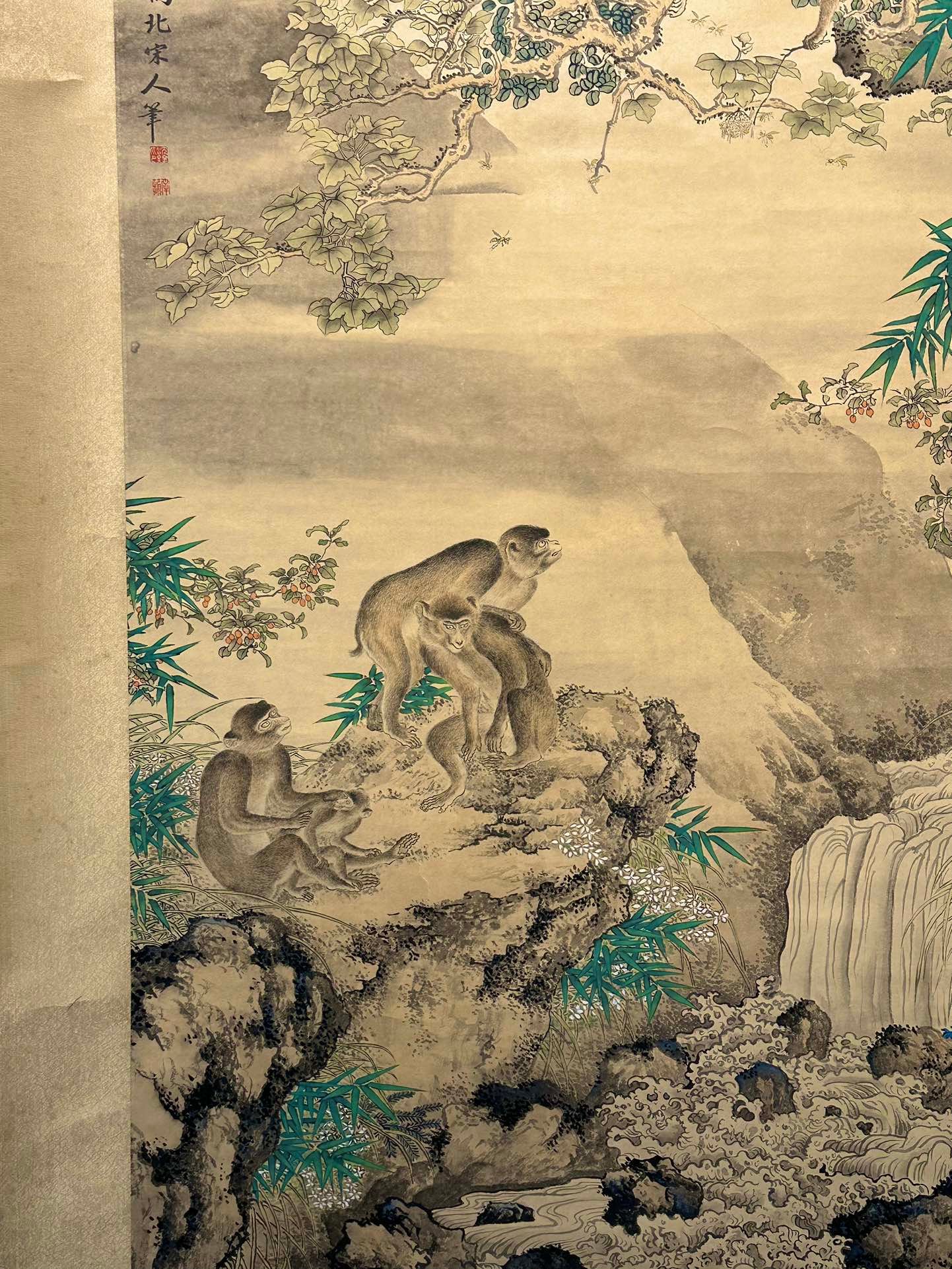 Chinese scroll painting Shen Quan