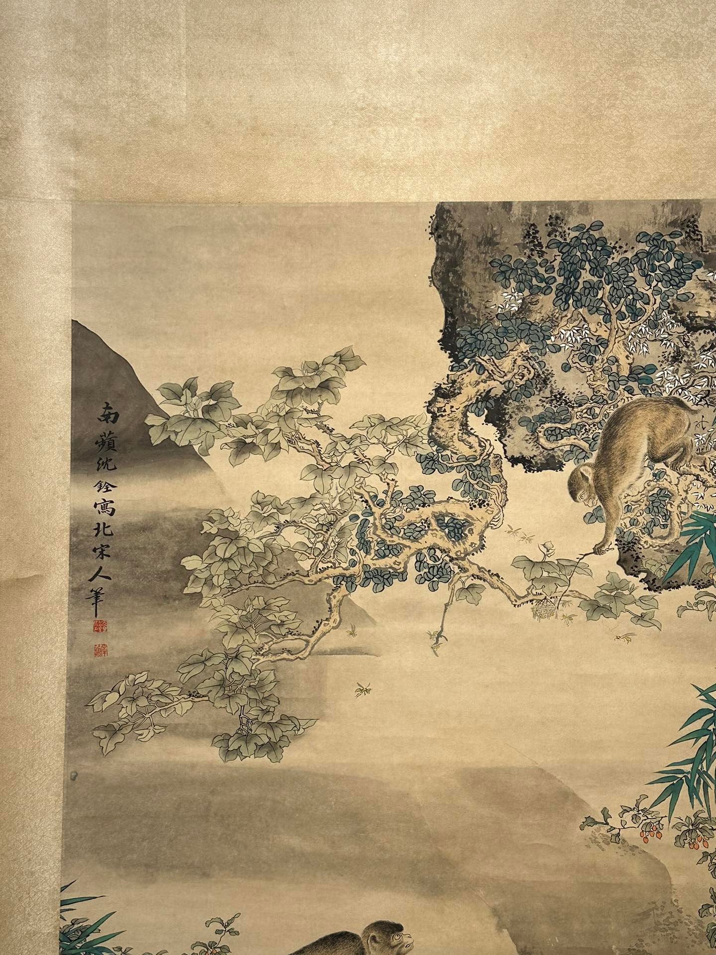Chinese scroll painting Shen Quan