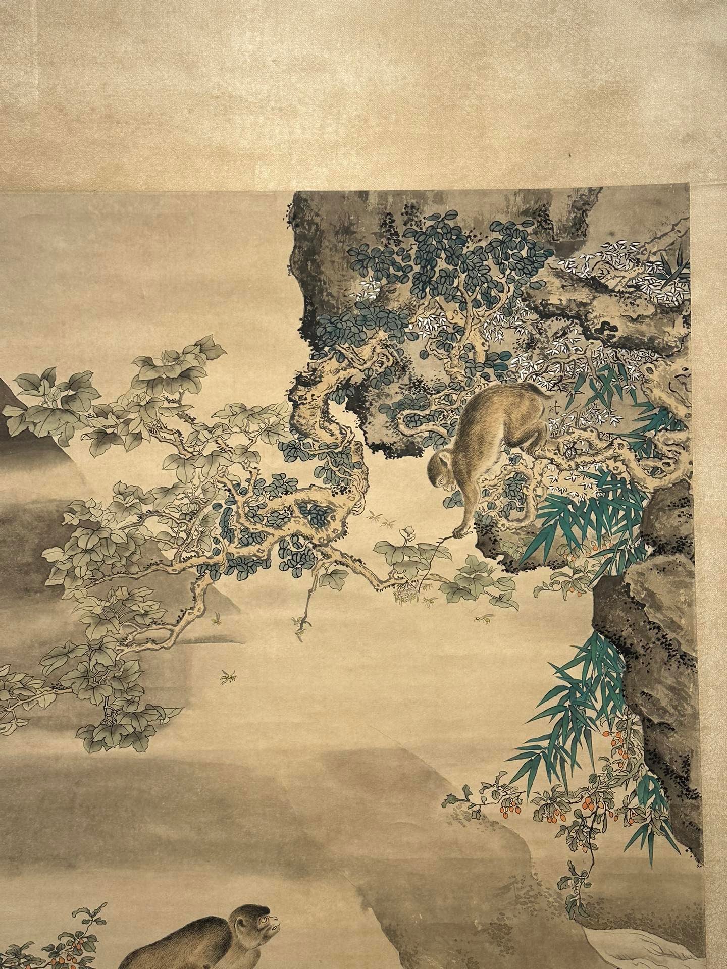 Chinese scroll painting Shen Quan