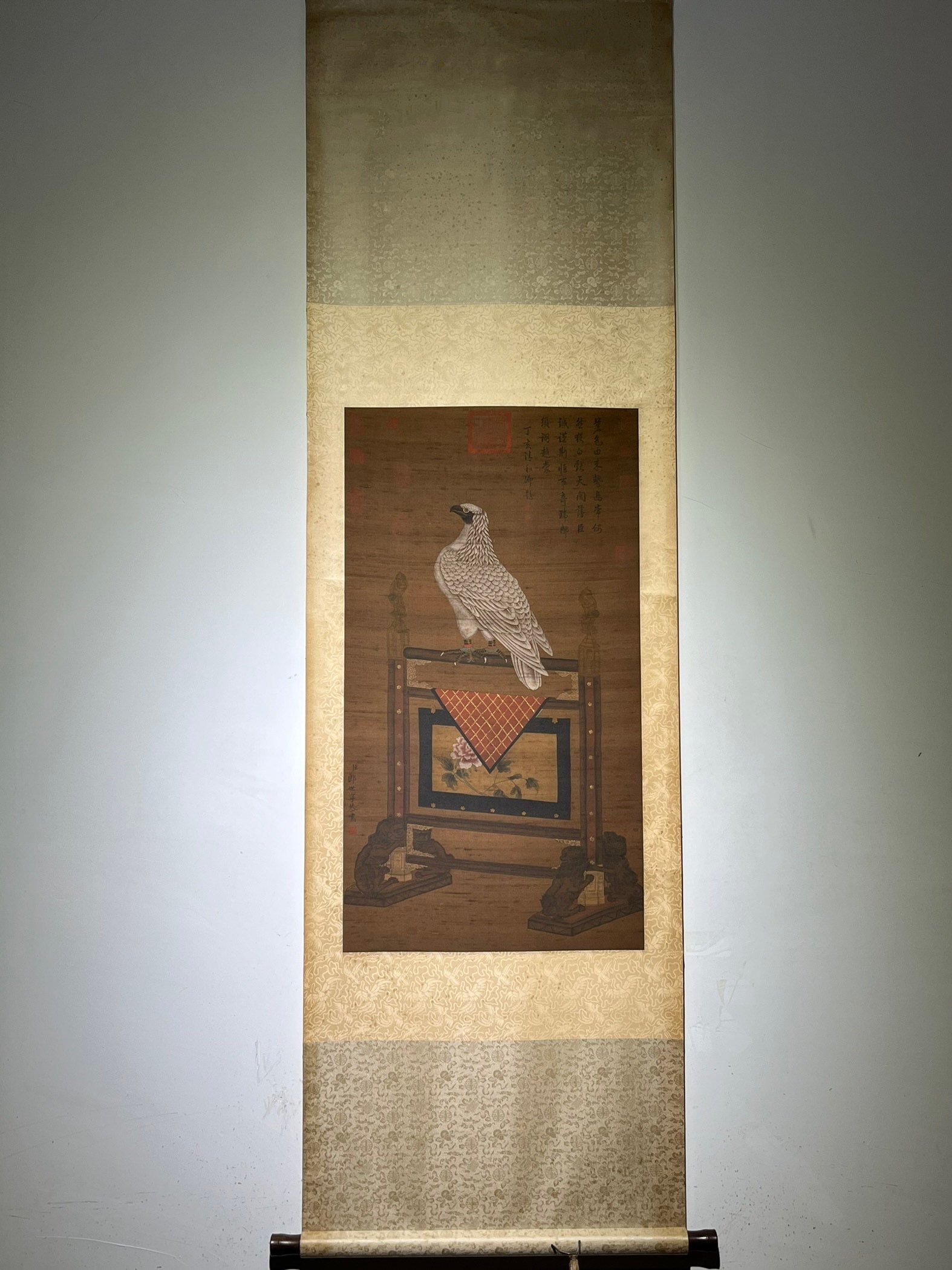 Chinese scroll painting Giuseppe