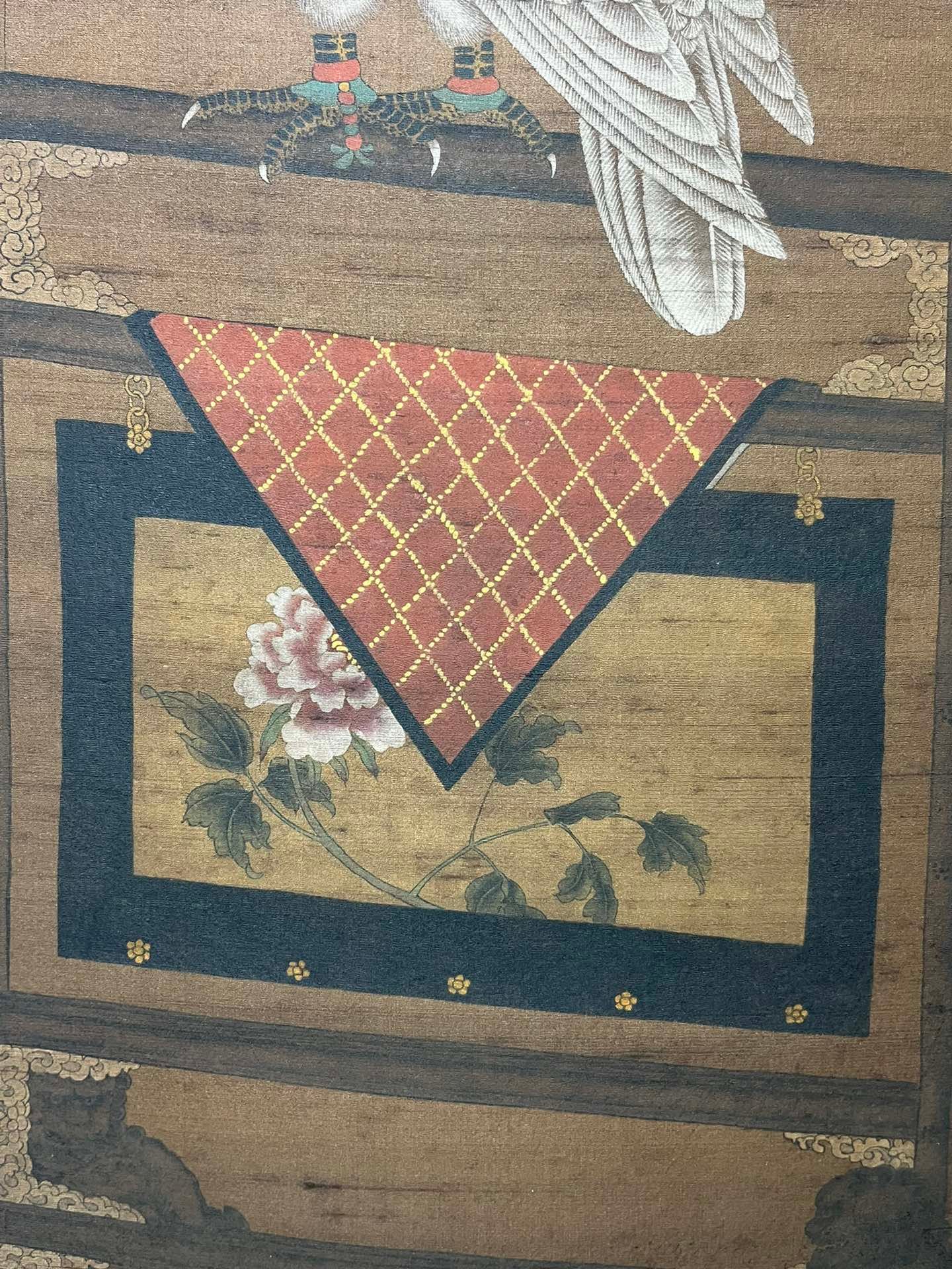 Chinese scroll painting Giuseppe