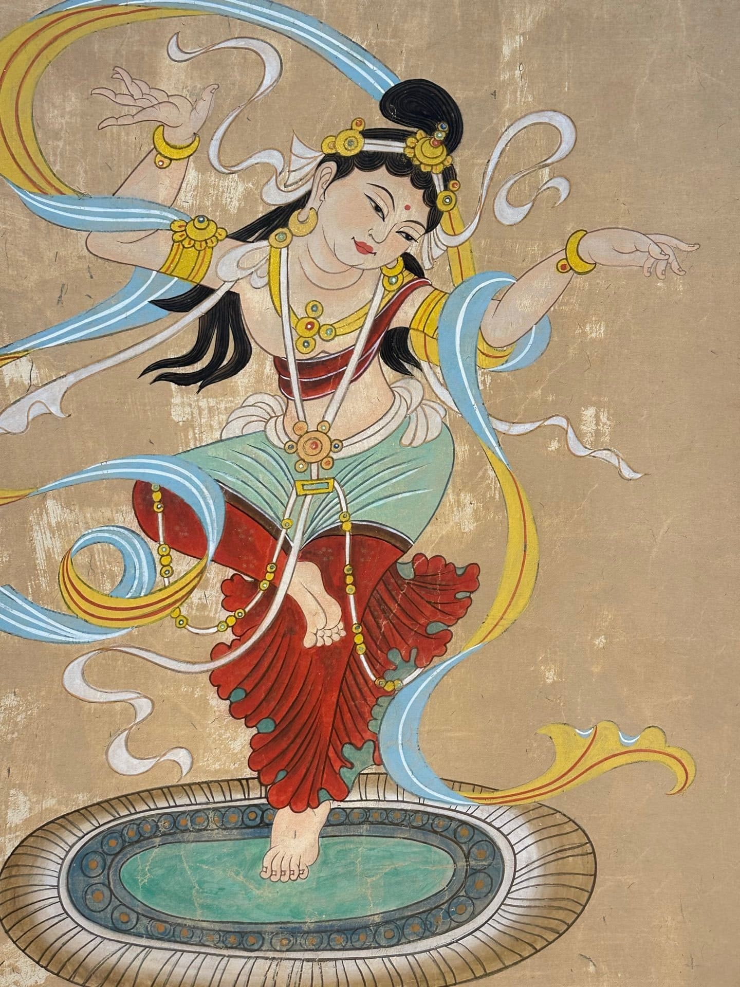 Chinese scroll painting Zhang Daqian