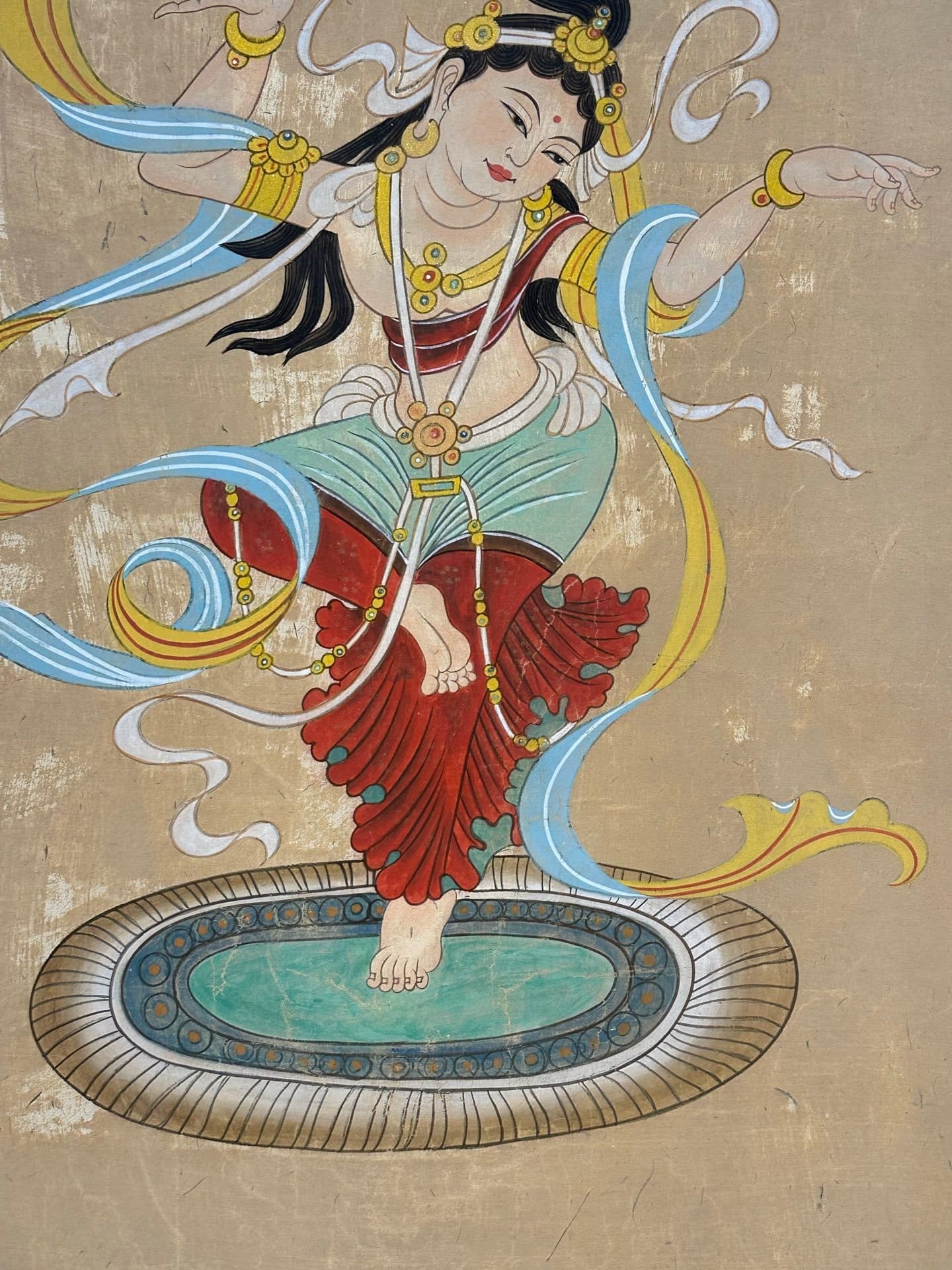 Chinese scroll painting Zhang Daqian