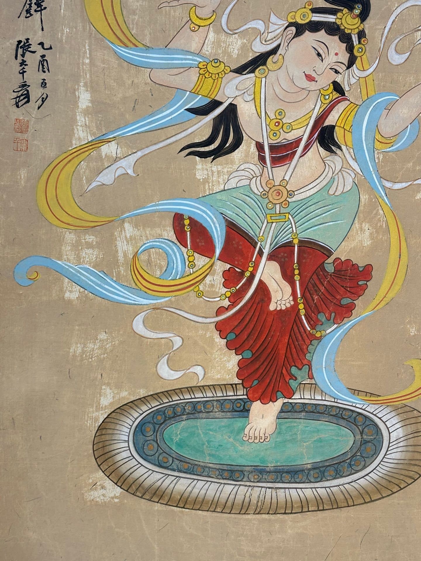 Chinese scroll painting Zhang Daqian