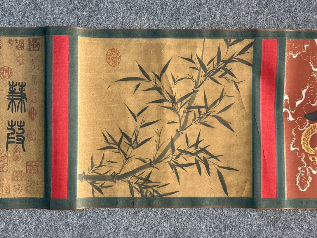 Chinese scroll painting Cao Cao