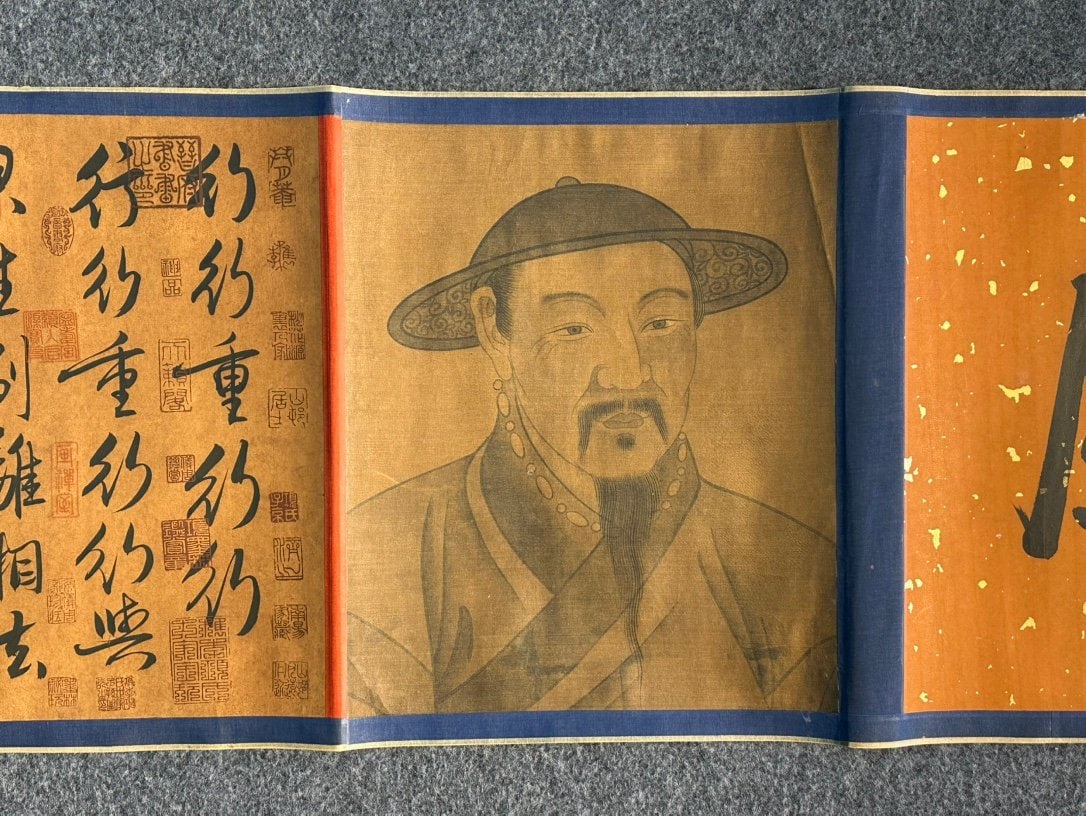 Chinese scroll painting Zhao Mengfu