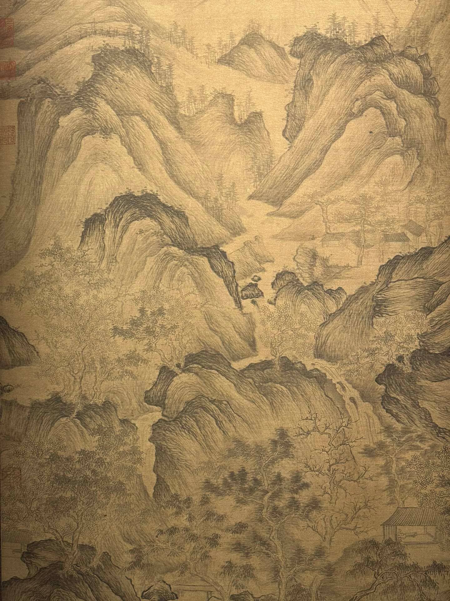 Chinese scroll painting Huang Gongwang