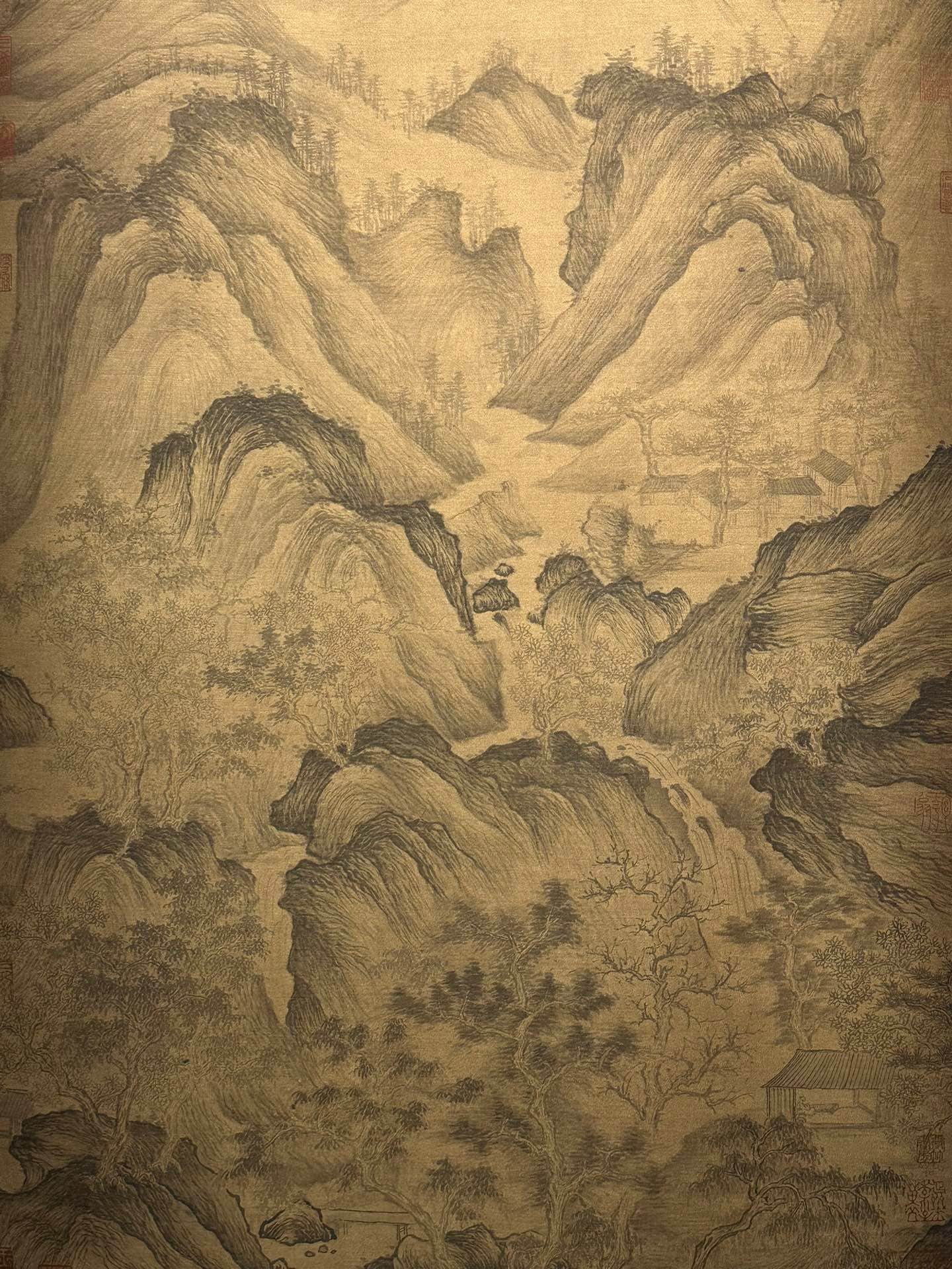 Chinese scroll painting Huang Gongwang