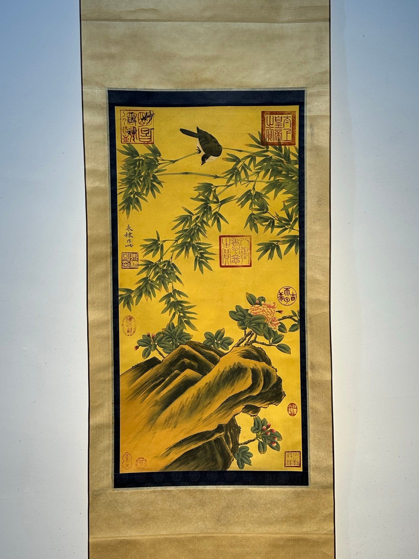 Chinese scroll painting Zhu Di