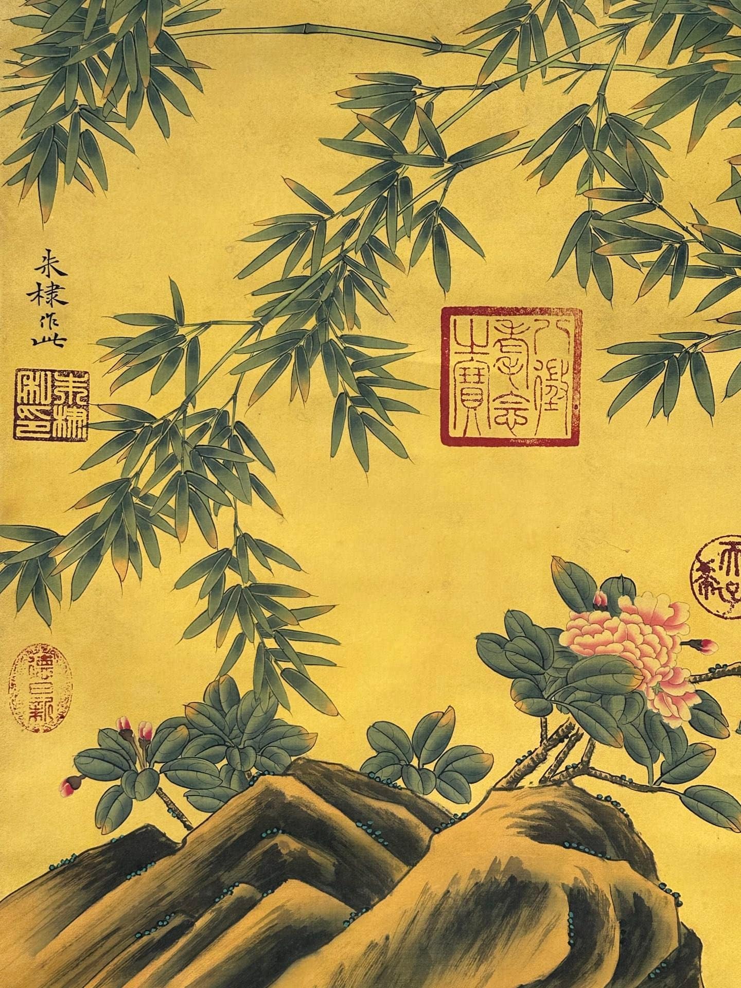Chinese scroll painting Zhu Di